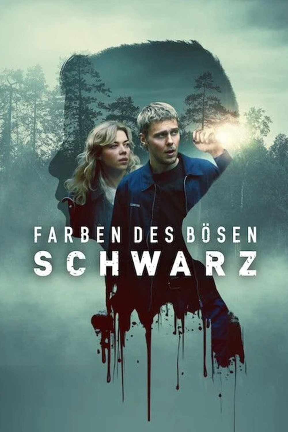 Poster chính thức của phim Phim Giật Gân, Phim Bí Ẩn "Màu Tà Ác: Đen (Kolory zła: Czerń)" (Colors of Evil: Black - 2026), với sự tham gia của diễn viên Jakub Gierszał và Marianna Zydek.