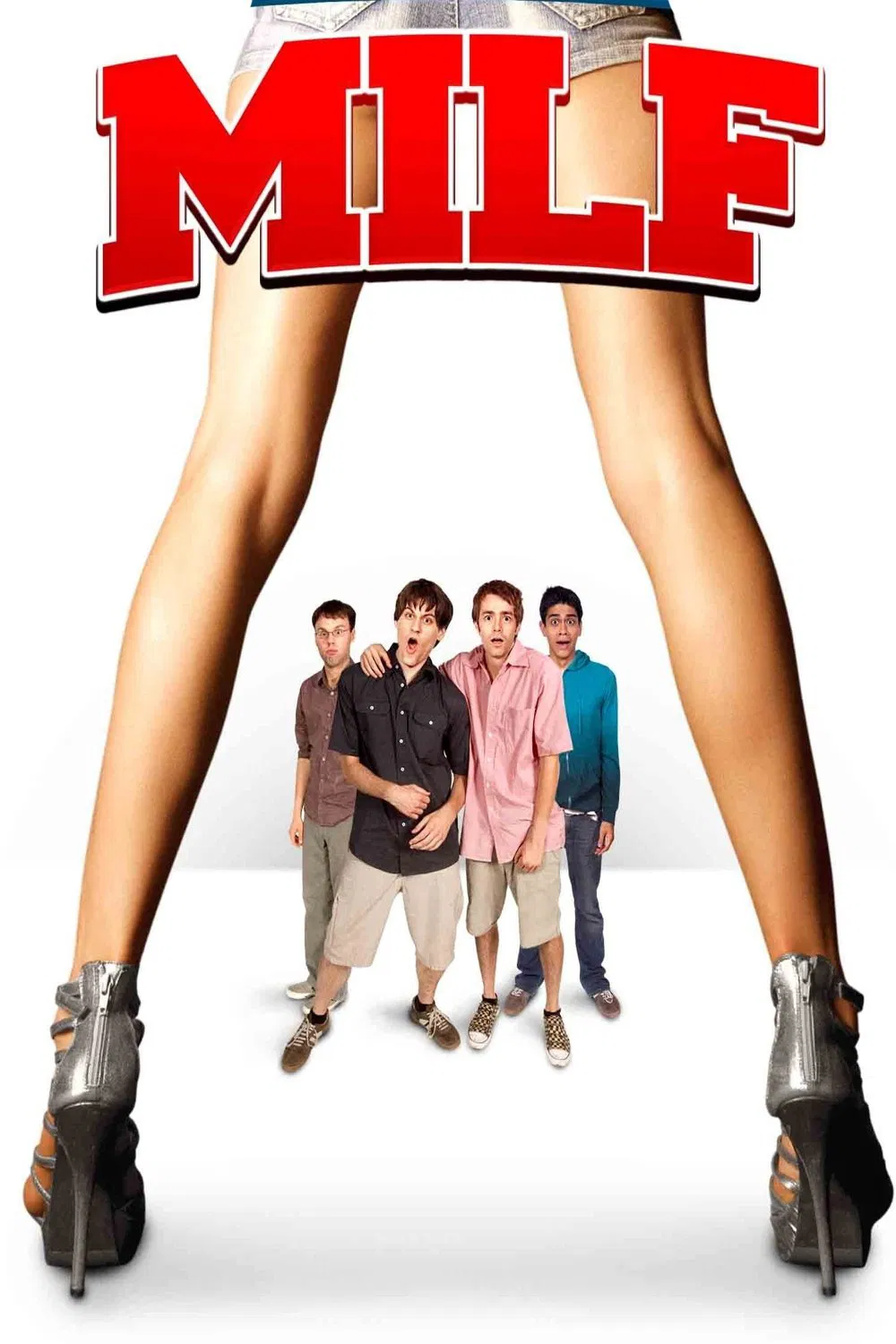 Poster chính thức của phim Phim Hài "Máy Bay Bà Già" (Milf - 2010), với sự tham gia của diễn viên Jack Cullison và Philip Marlatt.