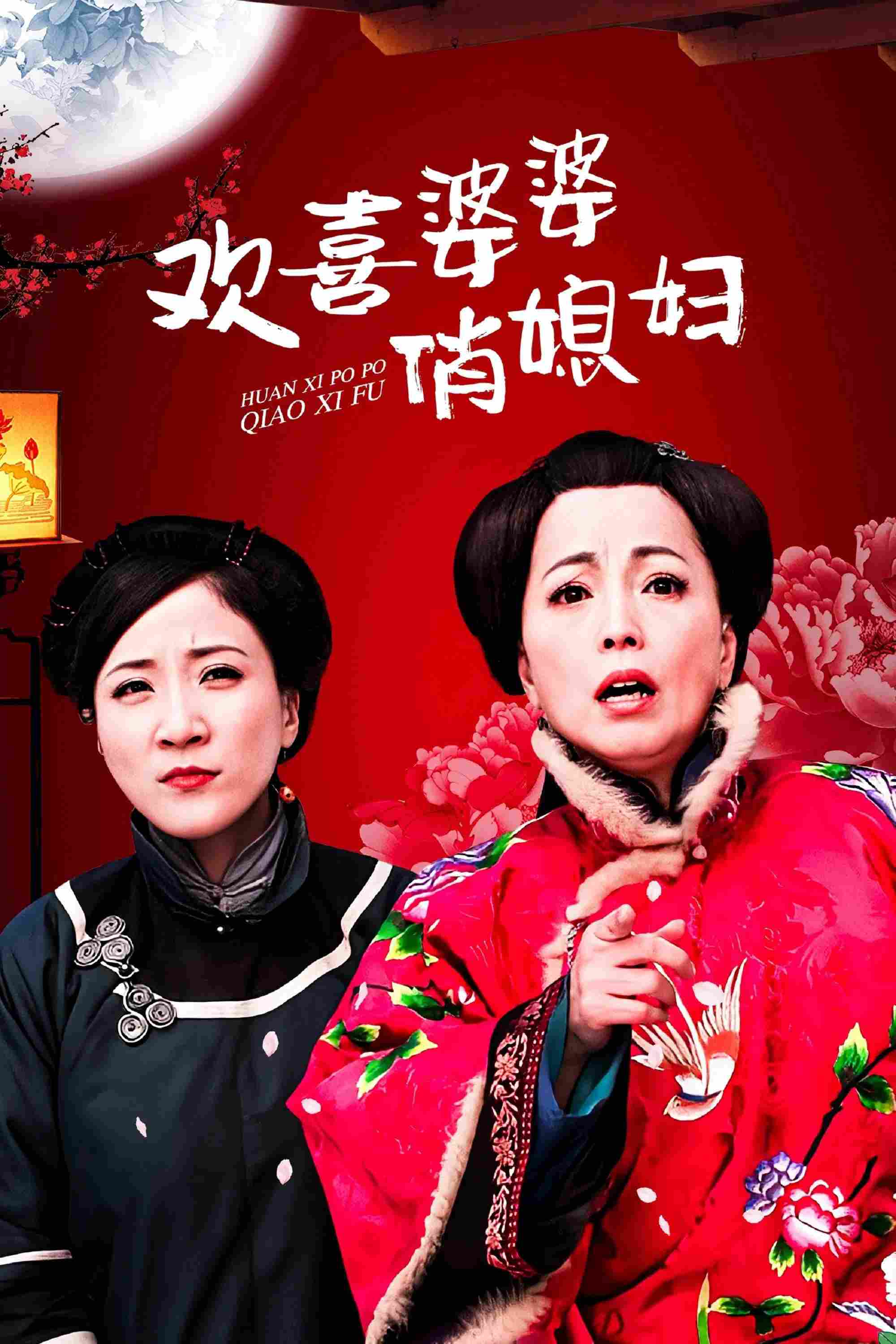 Poster chính thức của phim Phim Hài "Mẹ Chồng Nàng Dâu" (Happy Mother-in-Law, Pretty Daughter-in-Law - 2010), với sự tham gia của diễn viên Uyển Quỳnh Đan và Dai Jiaoqian.