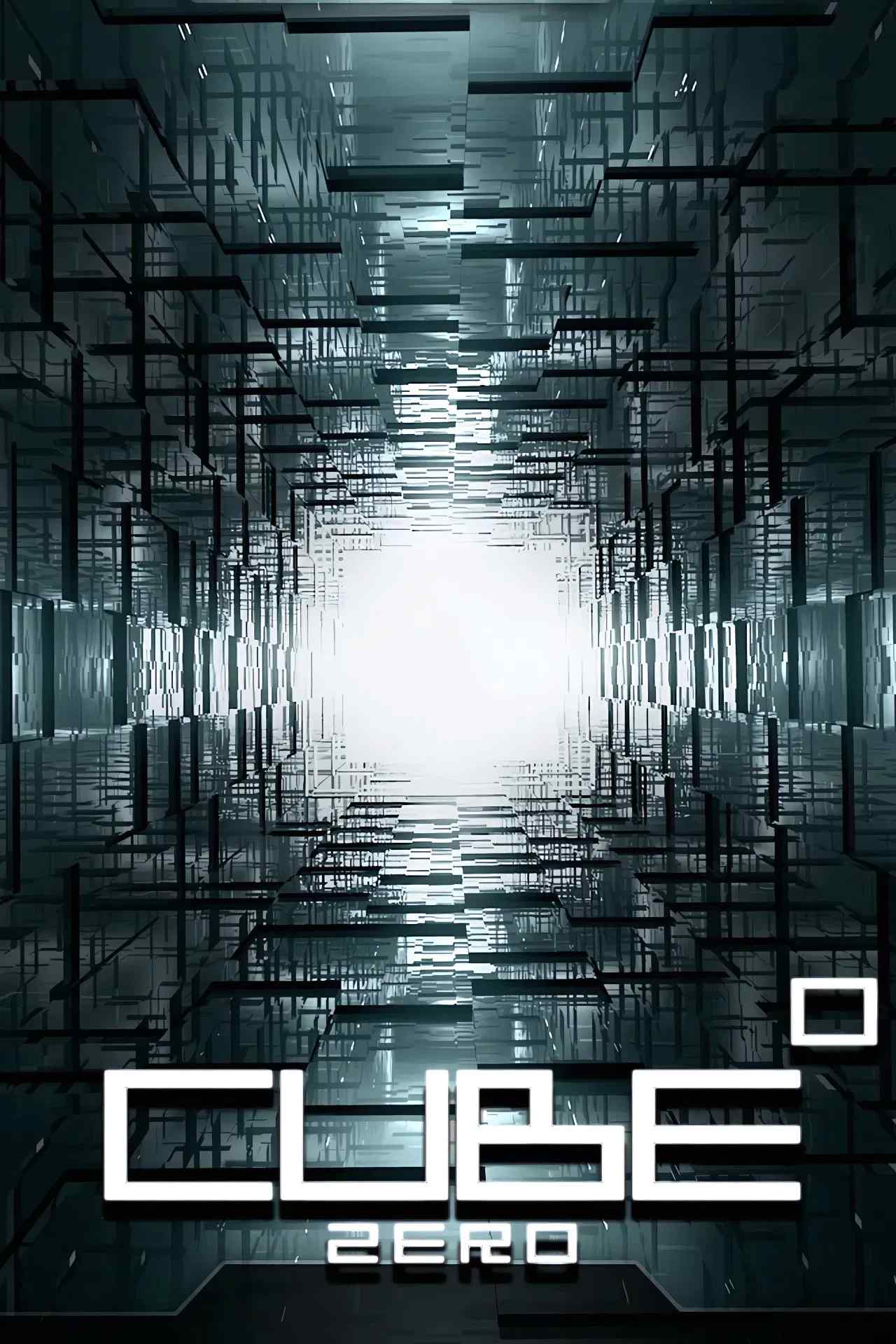 Poster chính thức của phim Phim Bí Ẩn, Phim Viễn Tưởng "Mê Cung Lập Phương 0" (Cube Zero - 2004), với sự tham gia của diễn viên Zachary Bennett và David Huband.