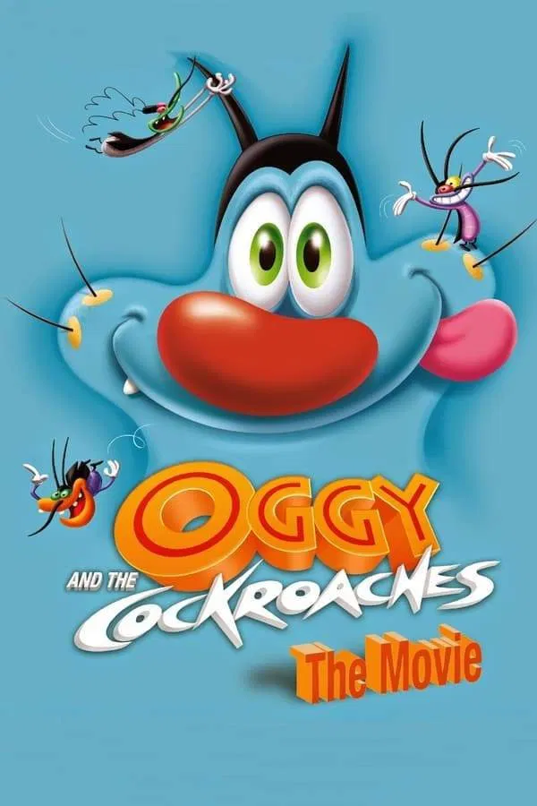 Poster chính thức của phim Phim Hoạt Hình, Phim Hài "Mèo Oggy Và Những Chú Gián Tinh Nghịch" (Oggy and the Cockroaches: The Movie - 2013), với sự tham gia của diễn viên Don Michael Paul và Tony Sampson.