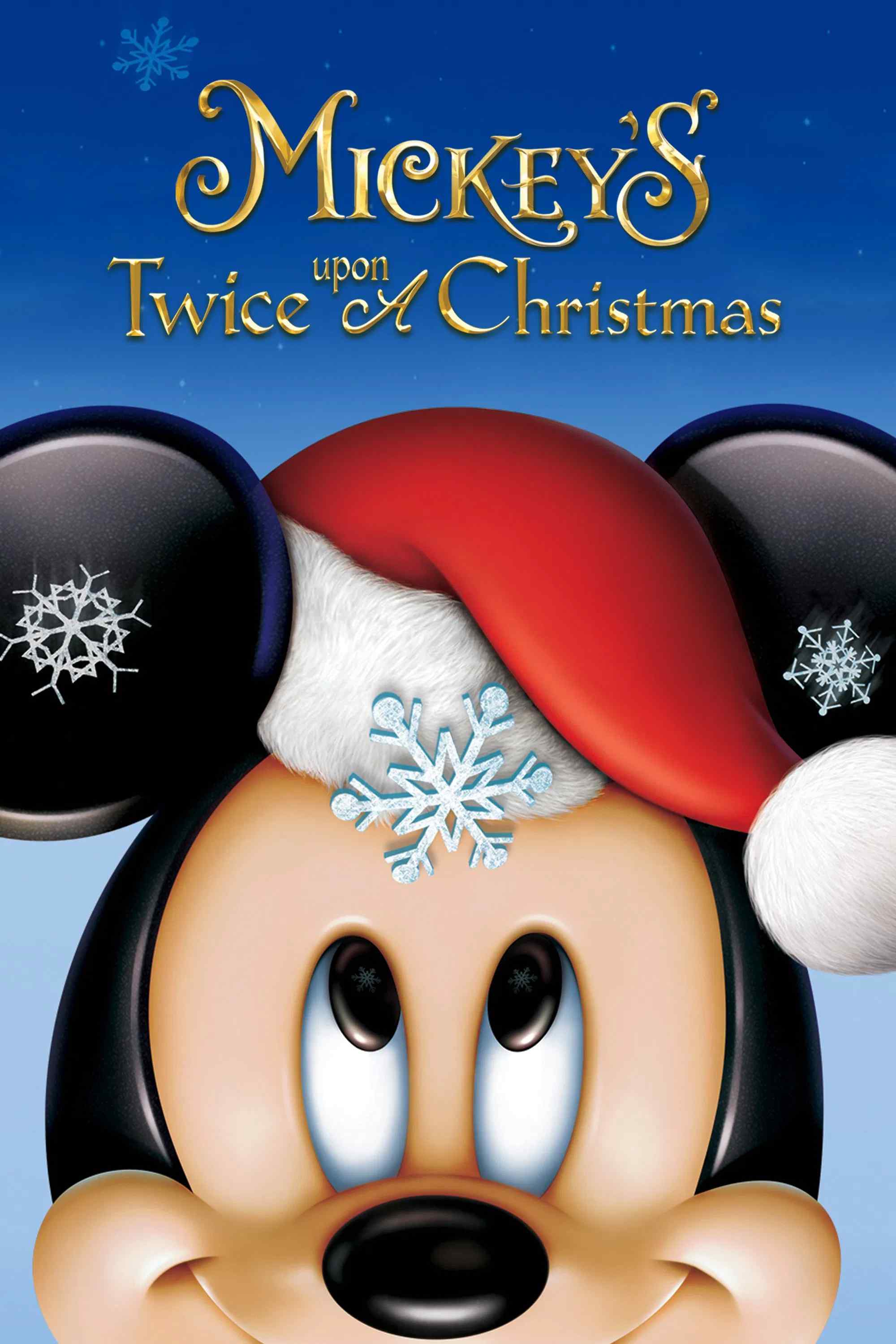 Poster chính thức của phim Phim Hoạt Hình, Phim Gia Đình "Mickey's Twice Upon a Christmas" (Mickey's Twice Upon a Christmas - 2004), với sự tham gia của diễn viên Wayne Allwine và Tony Anselmo.