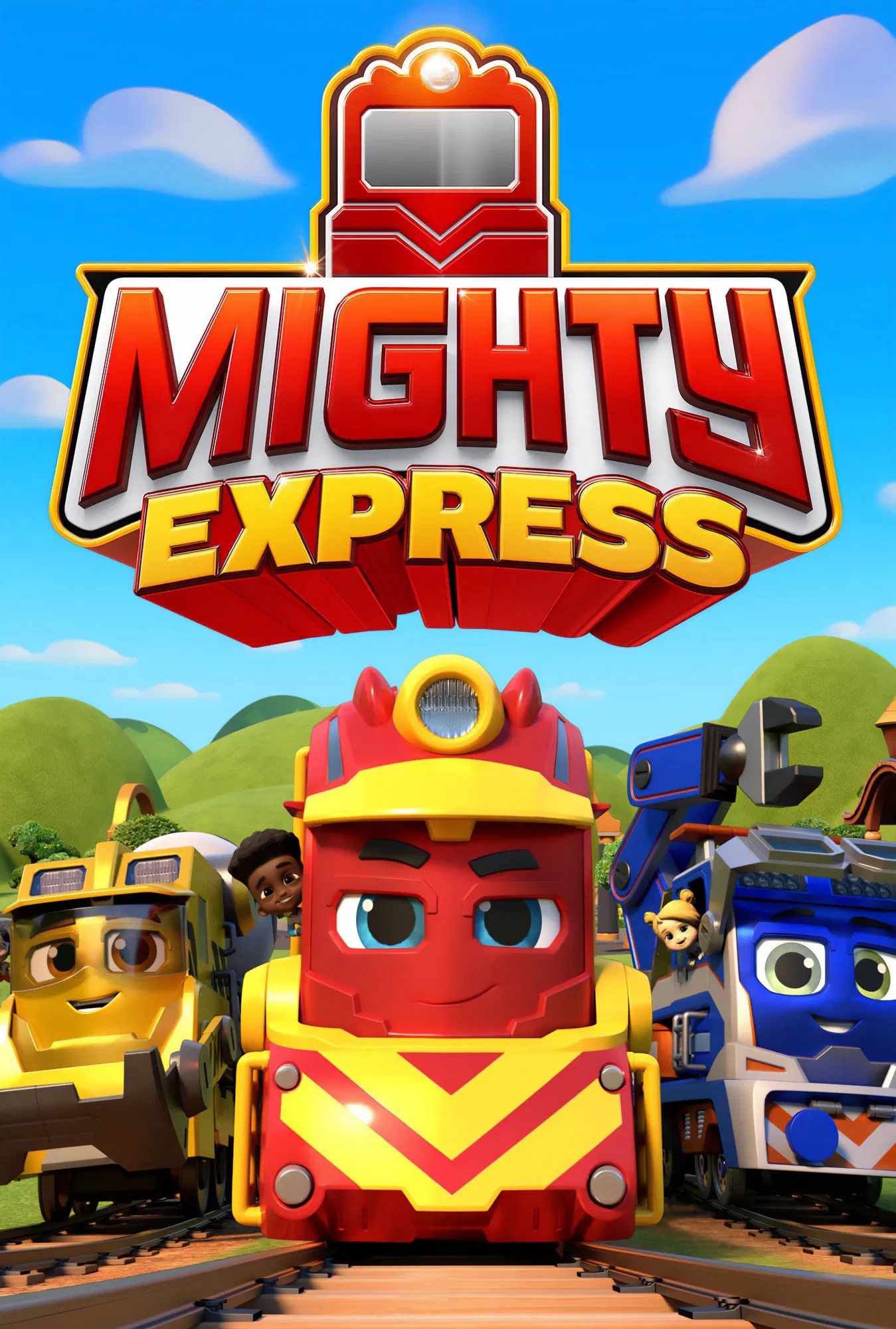 Poster chính thức của phim Phim Thiếu Nhi, Phim Hoạt Hình "Mighty Express (Phần 1)" (Mighty Express - 2020).