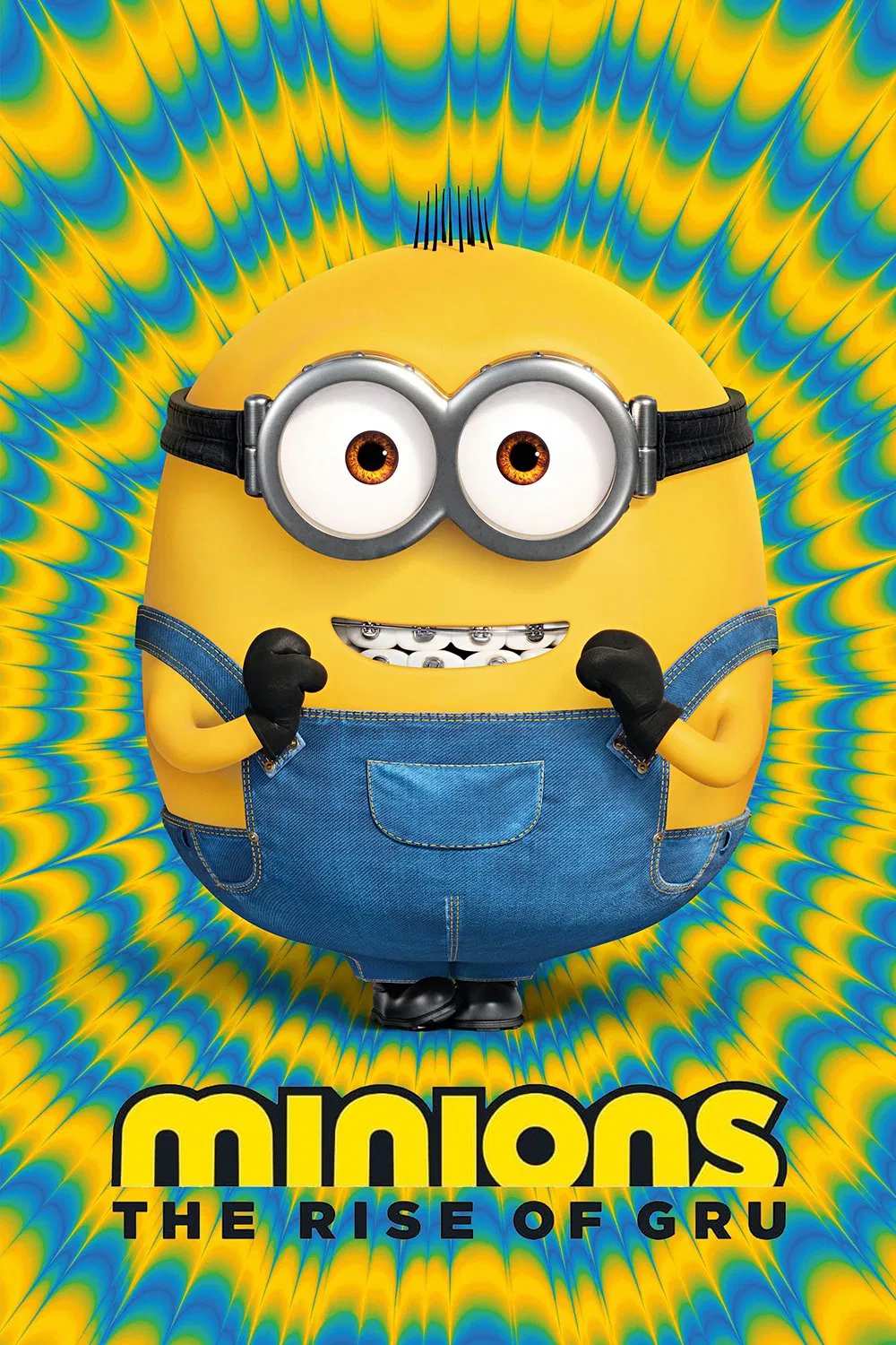 Poster chính thức của phim Phim Gia Đình, Phim Hài "Minions: Sự Trỗi Dậy Của Gru" (Minions: The Rise of Gru - 2022), với sự tham gia của diễn viên Steve Carell và Pierre Coffin.