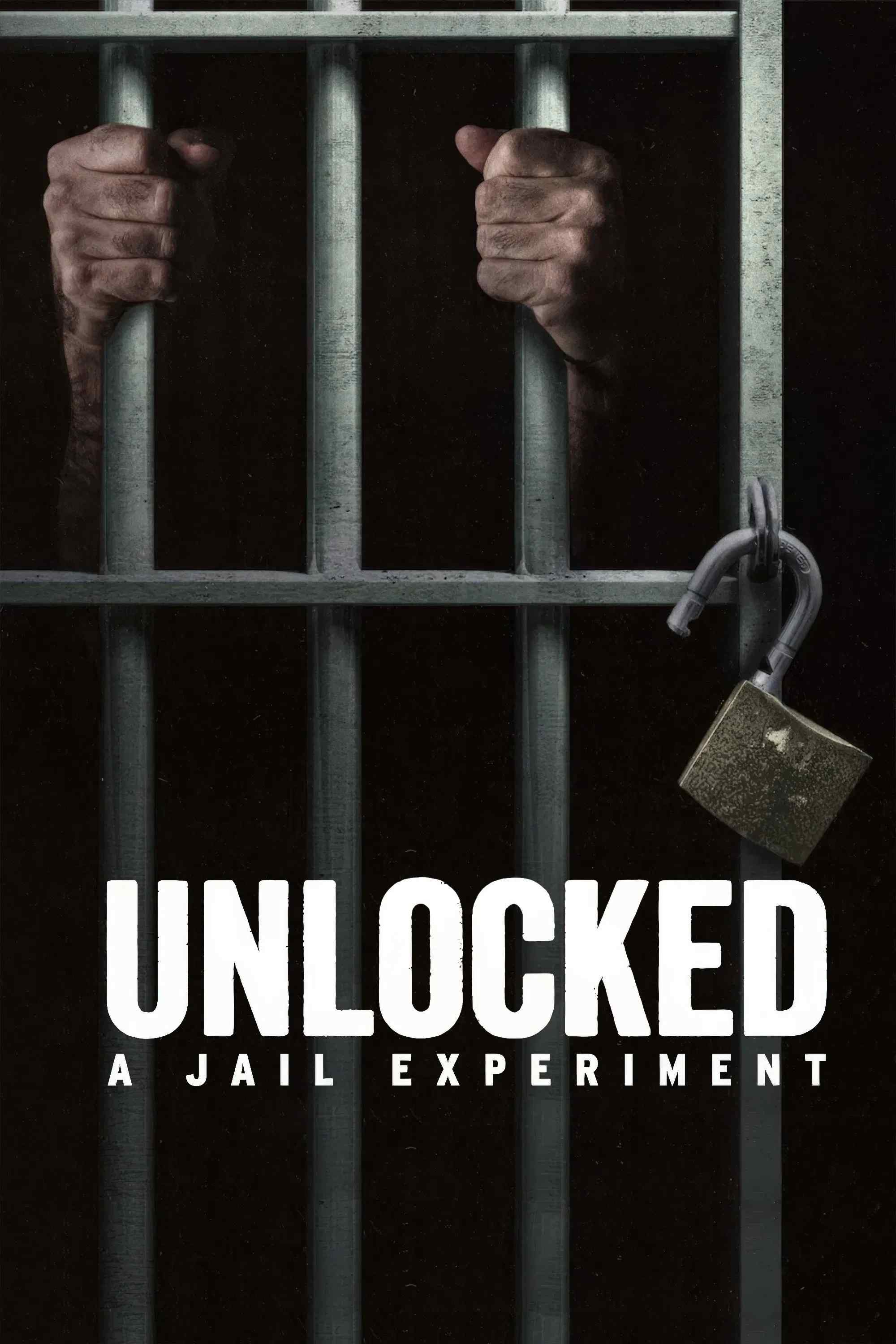 Poster chính thức của phim Truyền Hình Thực Tế "Mở khóa: Thí nghiệm nhà giam (Phần 2)" (Unlocked: A Jail Experiment - 2024).