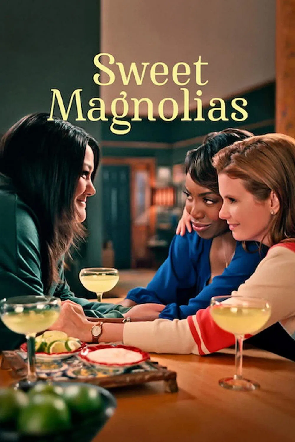 Poster chính thức của phim Phim Tâm Lý "Mộc Lan Ngọt Ngào (Phần 4)" (Sweet Magnolias - 2020), với sự tham gia của diễn viên JoAnna Garcia Swisher và Brooke Elliott.