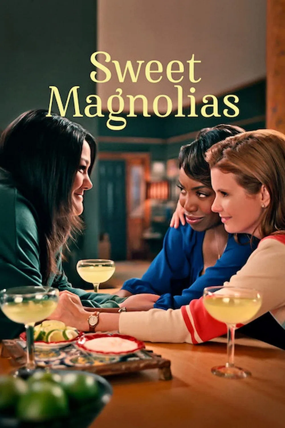 Poster chính thức của phim Phim Tâm Lý "Mộc lan ngọt ngào (Phần 5)" (Sweet Magnolias - 2020), với sự tham gia của diễn viên JoAnna Garcia Swisher và Brooke Elliott.