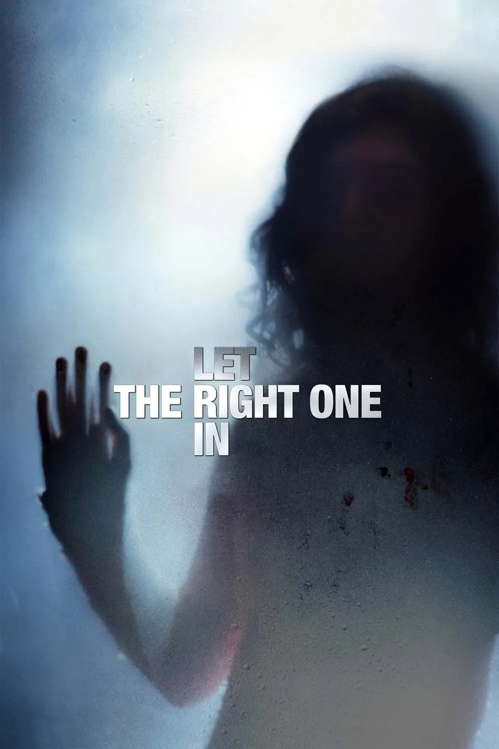 Poster chính thức của phim Phim Kinh Dị, Phim Tâm Lý "Mời Đúng Khách Vào Nhà" (Let the Right One In - 2008), với sự tham gia của diễn viên Kåre Hedebrant và Lina Leandersson.