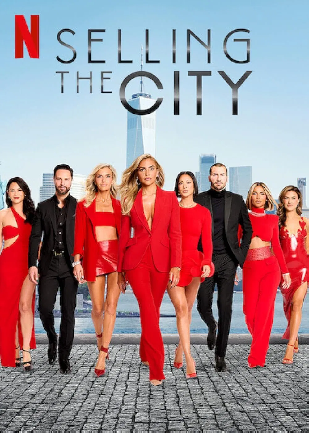 Poster chính thức của phim Truyền Hình Thực Tế "Môi Giới New York" (Selling the City - 2025), với sự tham gia của diễn viên Steve Gold.