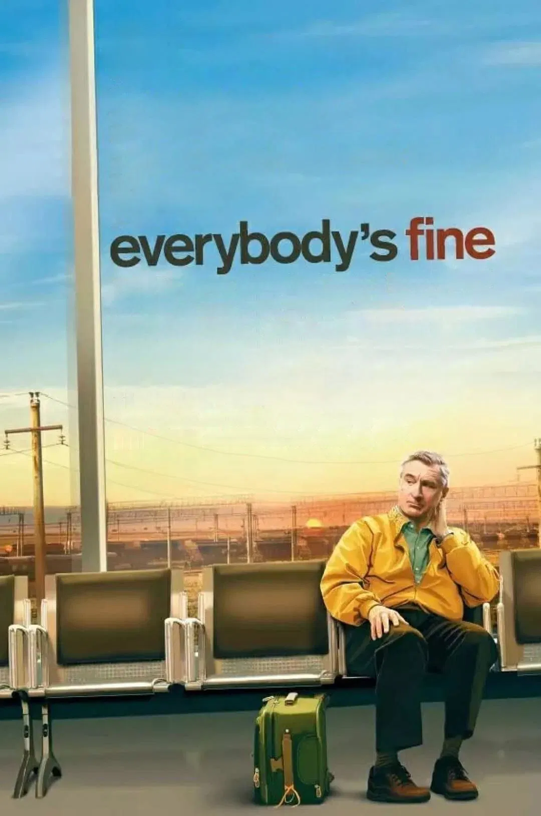 Poster chính thức của phim Phim Tâm Lý "Mọi Người Đều Ổn" (Everybody's Fine - 2009), với sự tham gia của diễn viên Robert De Niro và Drew Barrymore.