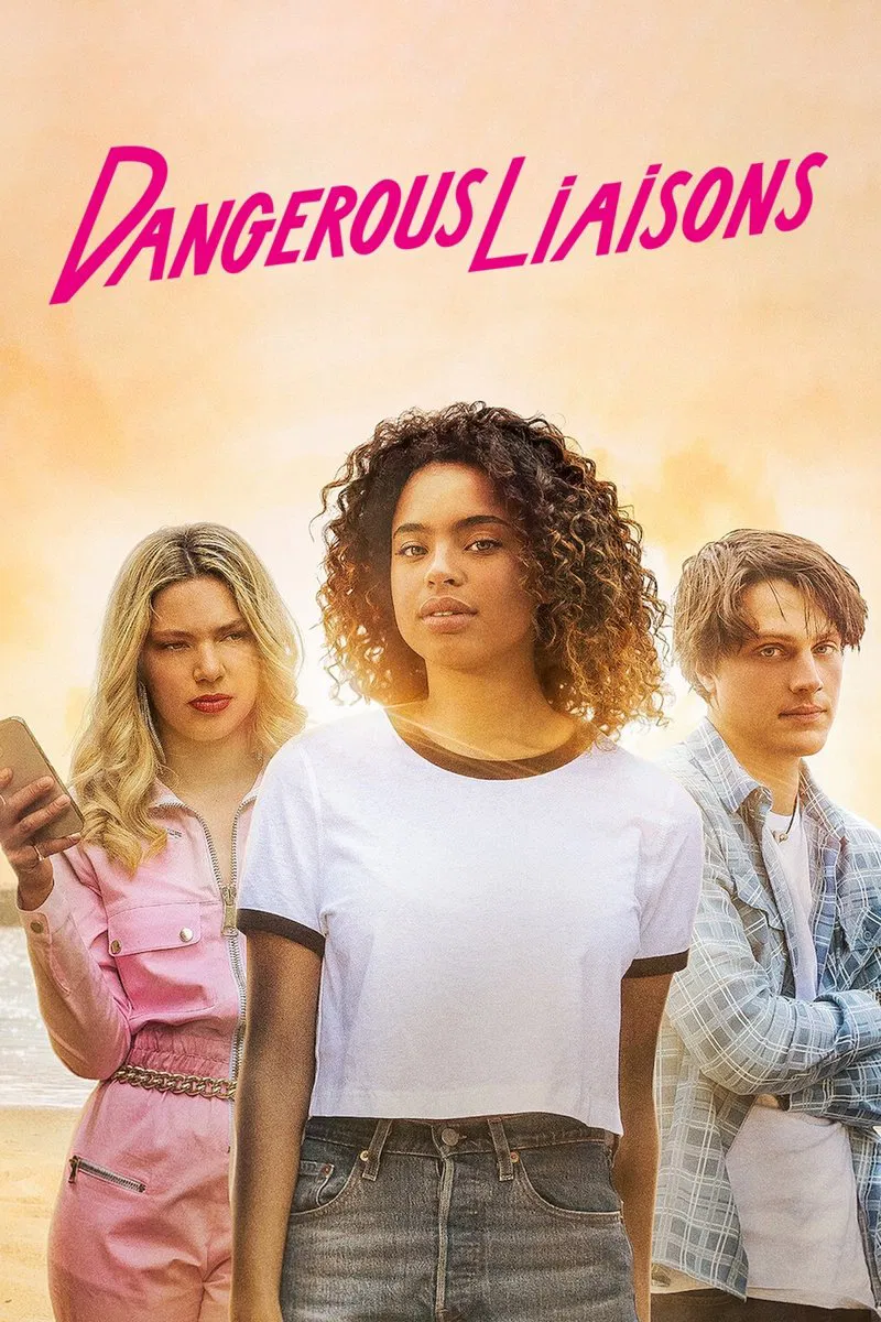 Poster chính thức của phim Phim Tâm Lý, Phim Tình Cảm "Mối Quan Hệ Nguy Hiểm" (Dangerous Liaisons - 2022), với sự tham gia của diễn viên Paola Locatelli và Simon Rérolle.