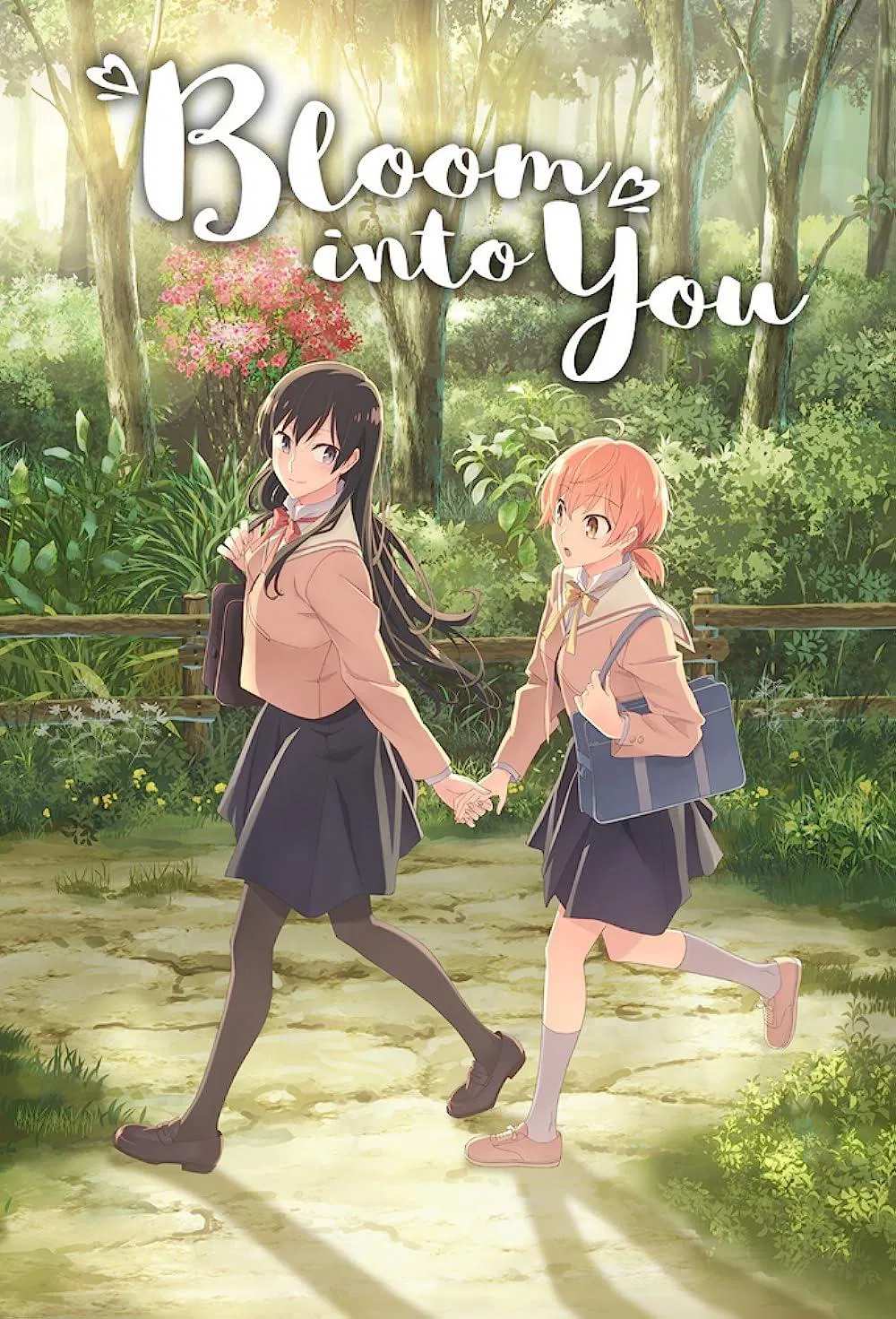 Poster chính thức của phim Phim Hoạt Hình, Phim Tâm Lý "Mối tình bách hợp" (Bloom Into You - 2018), với sự tham gia của diễn viên Yuuki Takada và Minako Kotobuki.