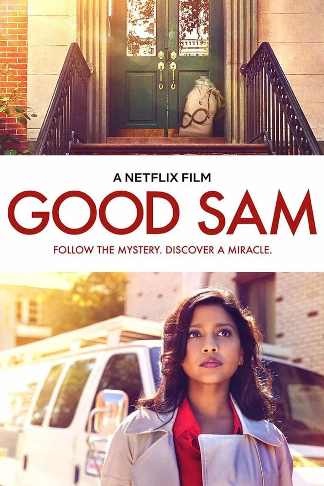 Poster chính thức của phim Phim Tình Cảm, Phim Tâm Lý "Món quà bí ẩn" (Good Sam - 2019), với sự tham gia của diễn viên Tiya Sircar và Chad Connell.