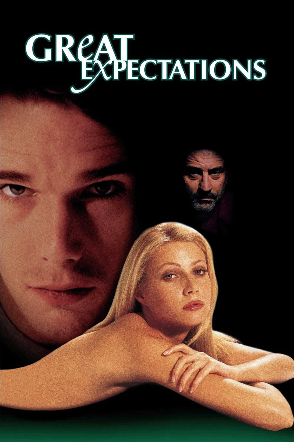 Poster chính thức của phim Phim Hài, Phim Tâm Lý "Mong Ước Cuồng Dại" (Great Expectations - 1998), với sự tham gia của diễn viên Ethan Hawke và Gwyneth Paltrow.