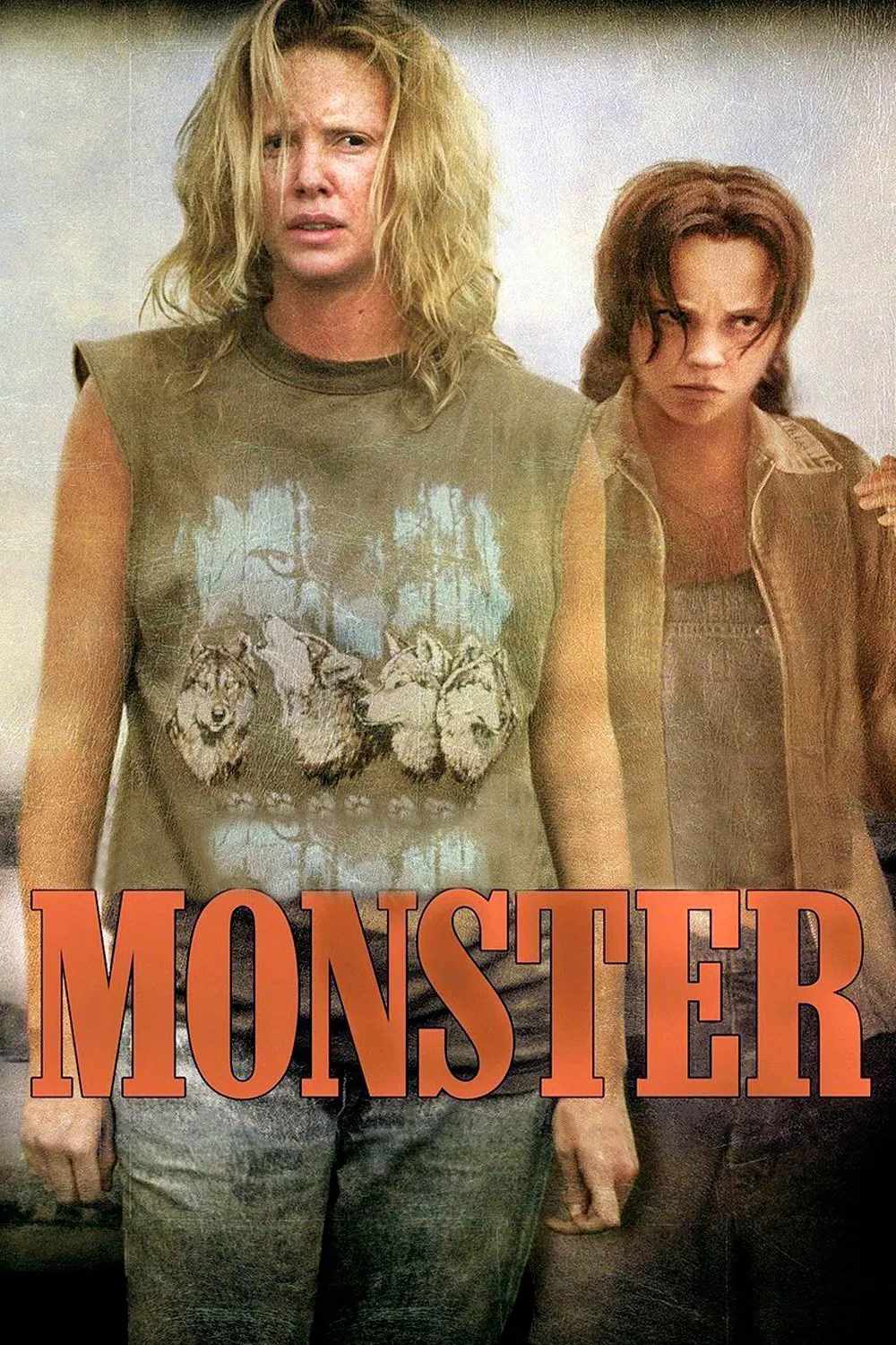 Poster chính thức của phim Phim Hình Sự, Phim Tâm Lý "Monster 2003" (Monster - 2003), với sự tham gia của diễn viên Charlize Theron và Christina Ricci.
