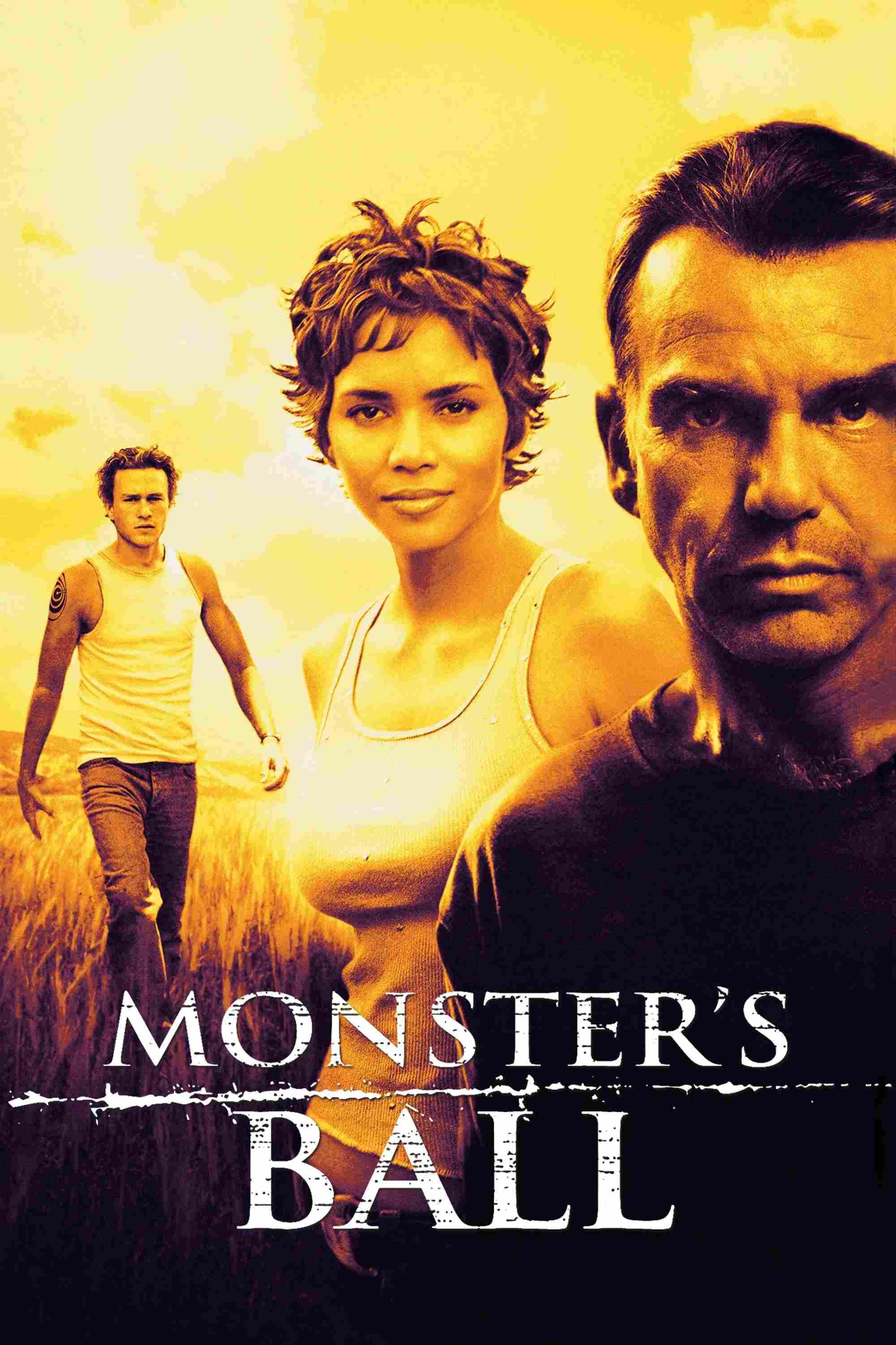 Poster chính thức của phim Phim Tâm Lý, Phim Tình Cảm "Monster's Ball" (Monster's Ball - 2001), với sự tham gia của diễn viên Billy Bob Thornton và Heath Ledger.