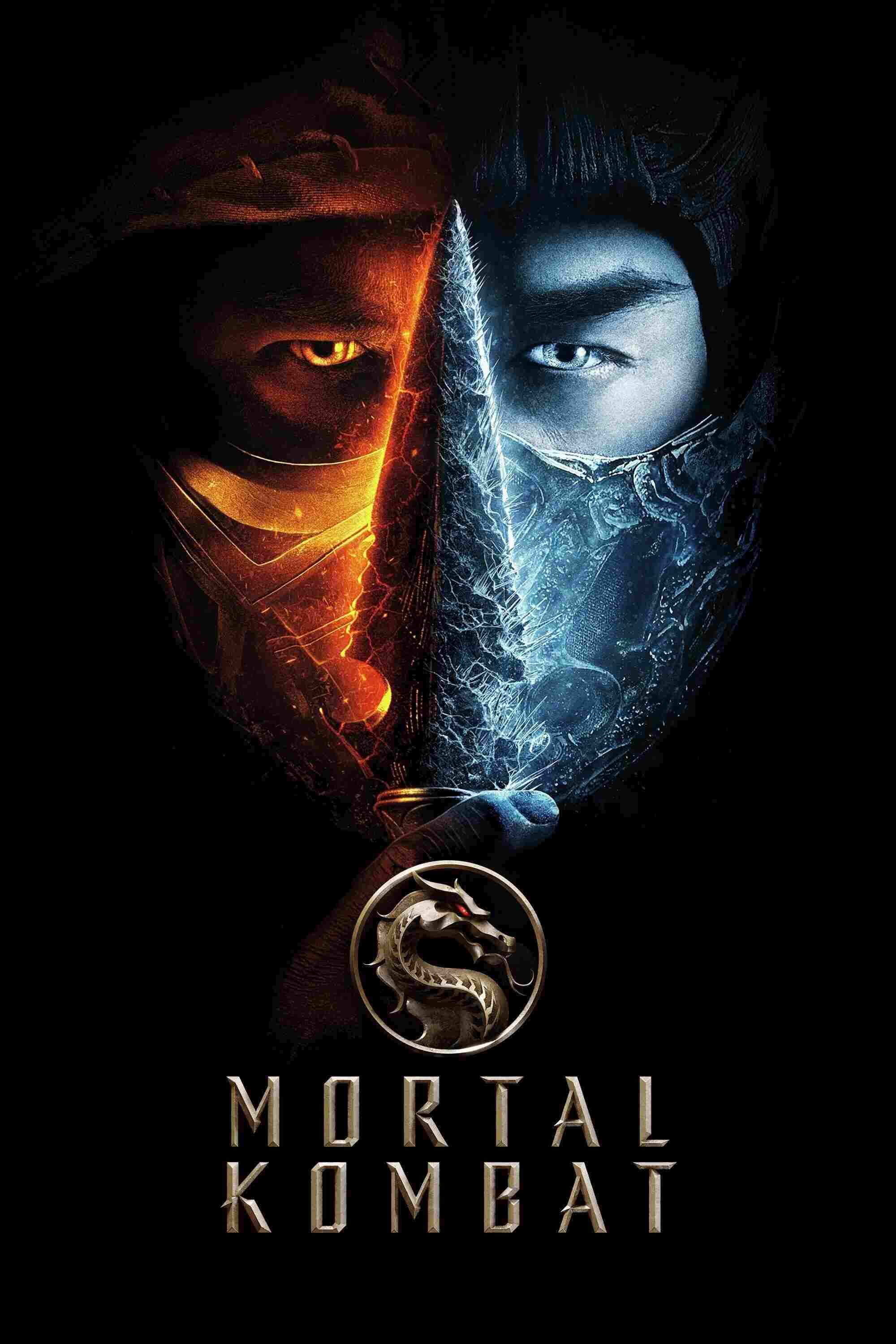 Poster chính thức của phim Phim Hành Động, Phim Giả Tượng "Mortal Kombat: Đấu Trường Sinh Tử" (Mortal Kombat - 2021), với sự tham gia của diễn viên Lewis Tan và Jessica McNamee.