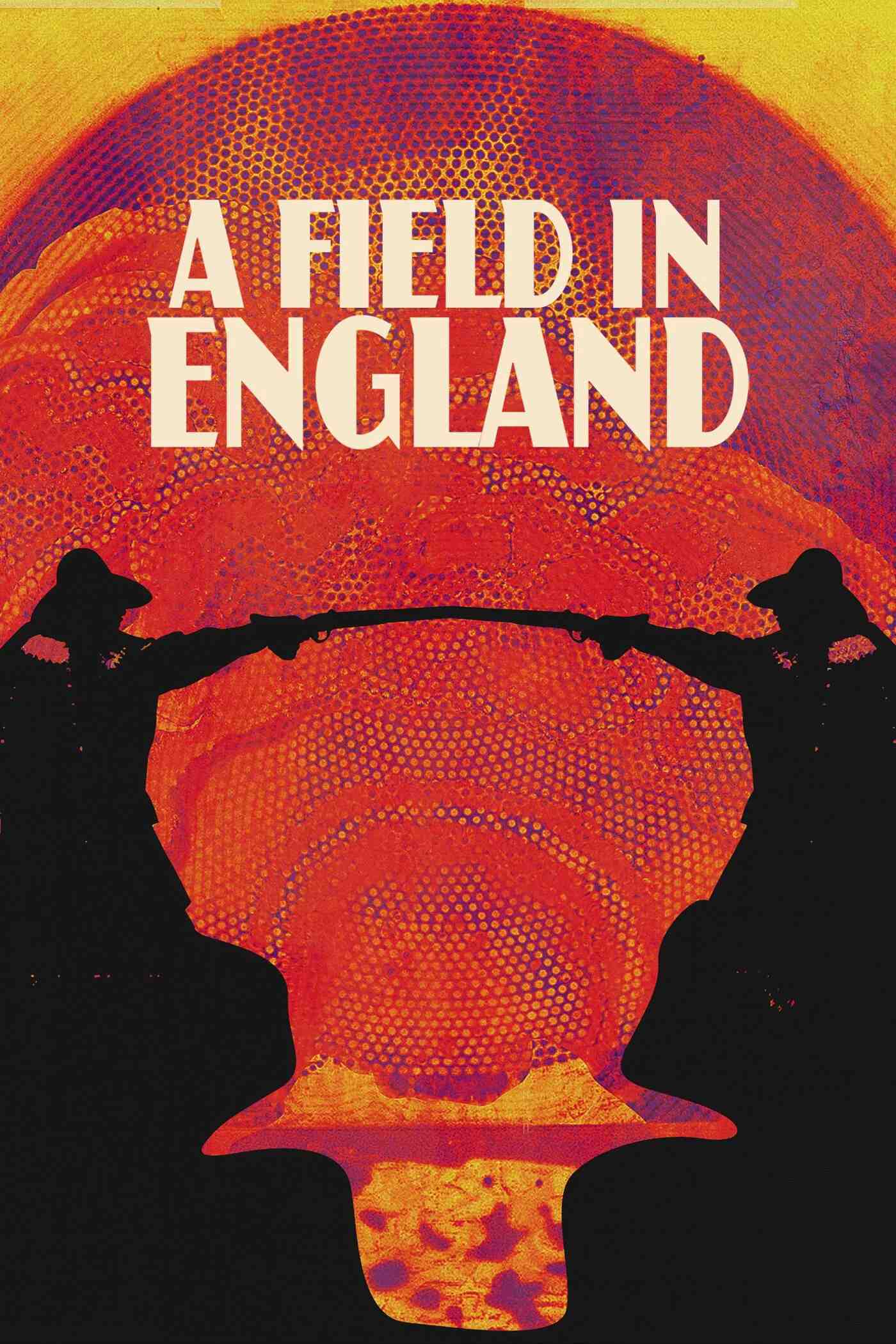 Poster chính thức của phim Phim Kinh Dị, Phim Giật Gân "Một cánh đồng ở Anh" (A Field in England - 2013), với sự tham gia của diễn viên Reece Shearsmith và Michael Smiley.