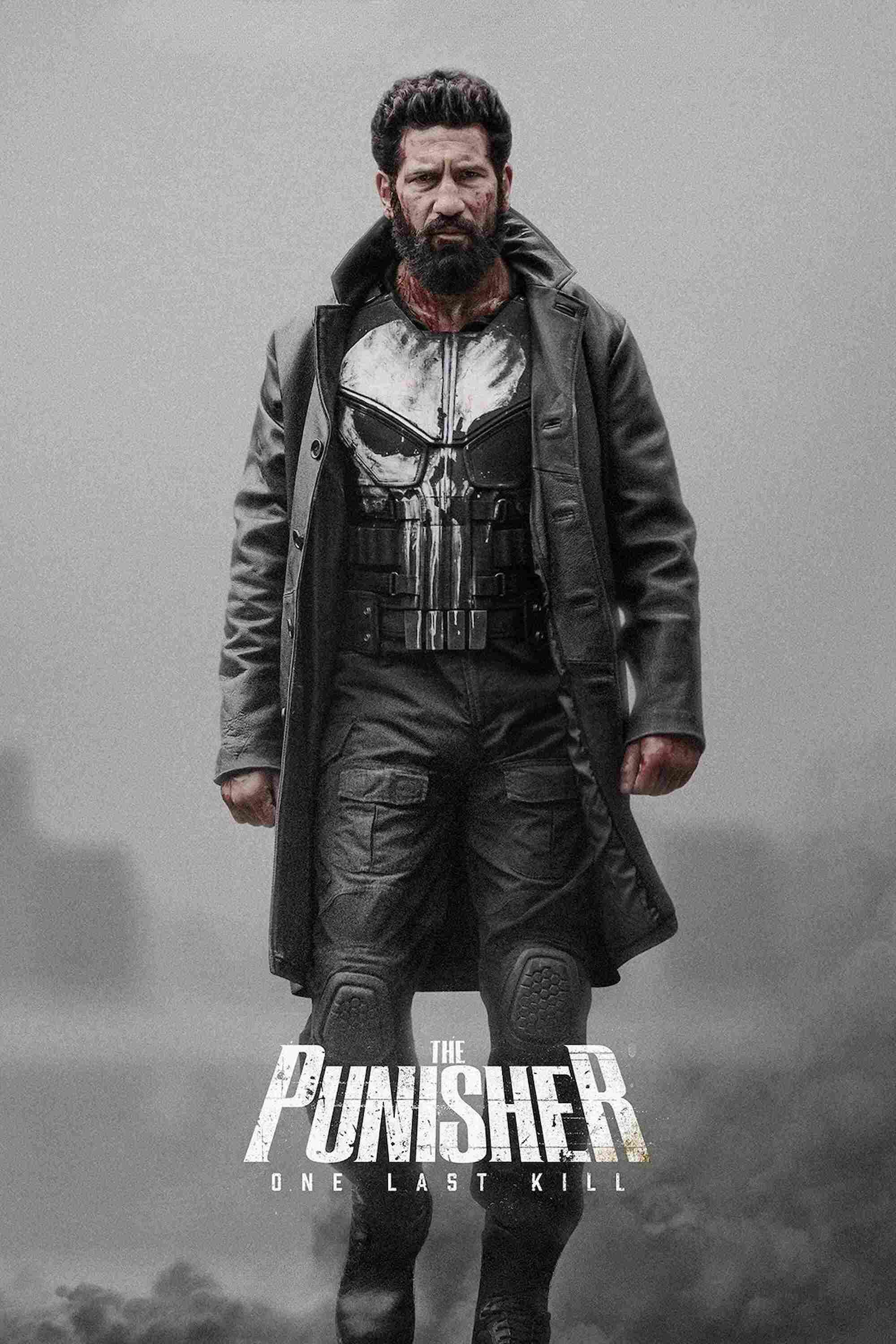Poster chính thức của phim Phim Hành Động, Phim Tâm Lý "Một Chương Trình Đặc Biệt từ Marvel Television - The Punisher: Phát Súng Cuối Cùng" (A Marvel Television Special Presentation - The Punisher: One Last Kill - 2026), với sự tham gia của diễn viên Jon