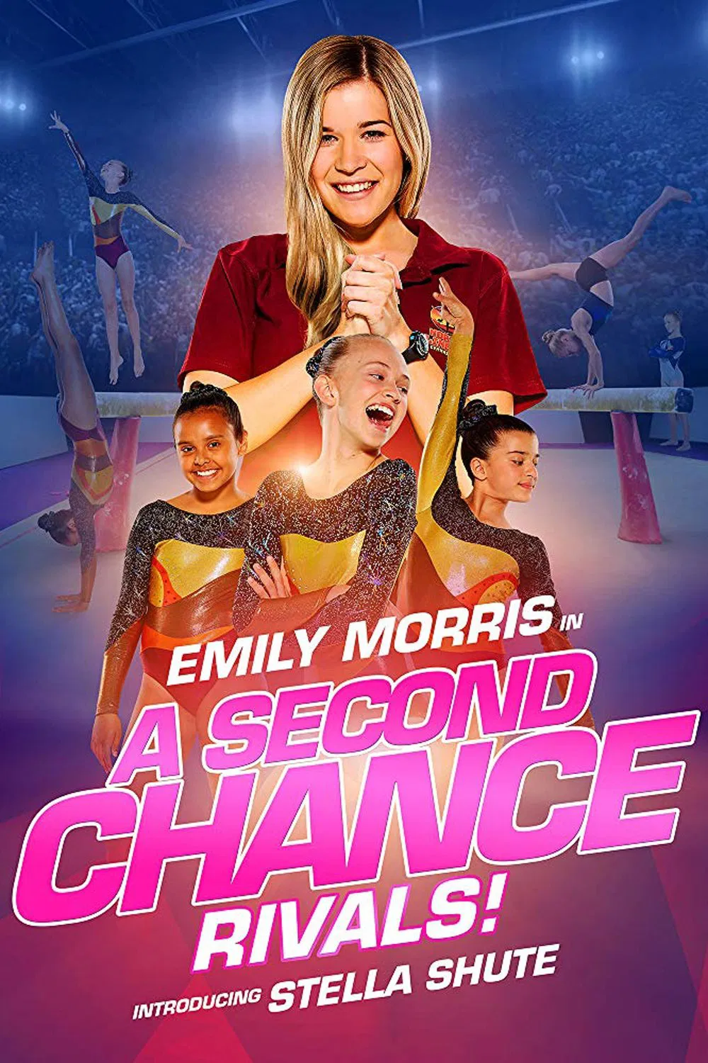 Poster chính thức của phim Phim Tâm Lý, Phim Gia Đình "Một Cơ Hội Thứ Hai: Đối Thủ!" (A Second Chance: Rivals! - 2019), với sự tham gia của diễn viên Emily Morris và Alexander Lloyd.