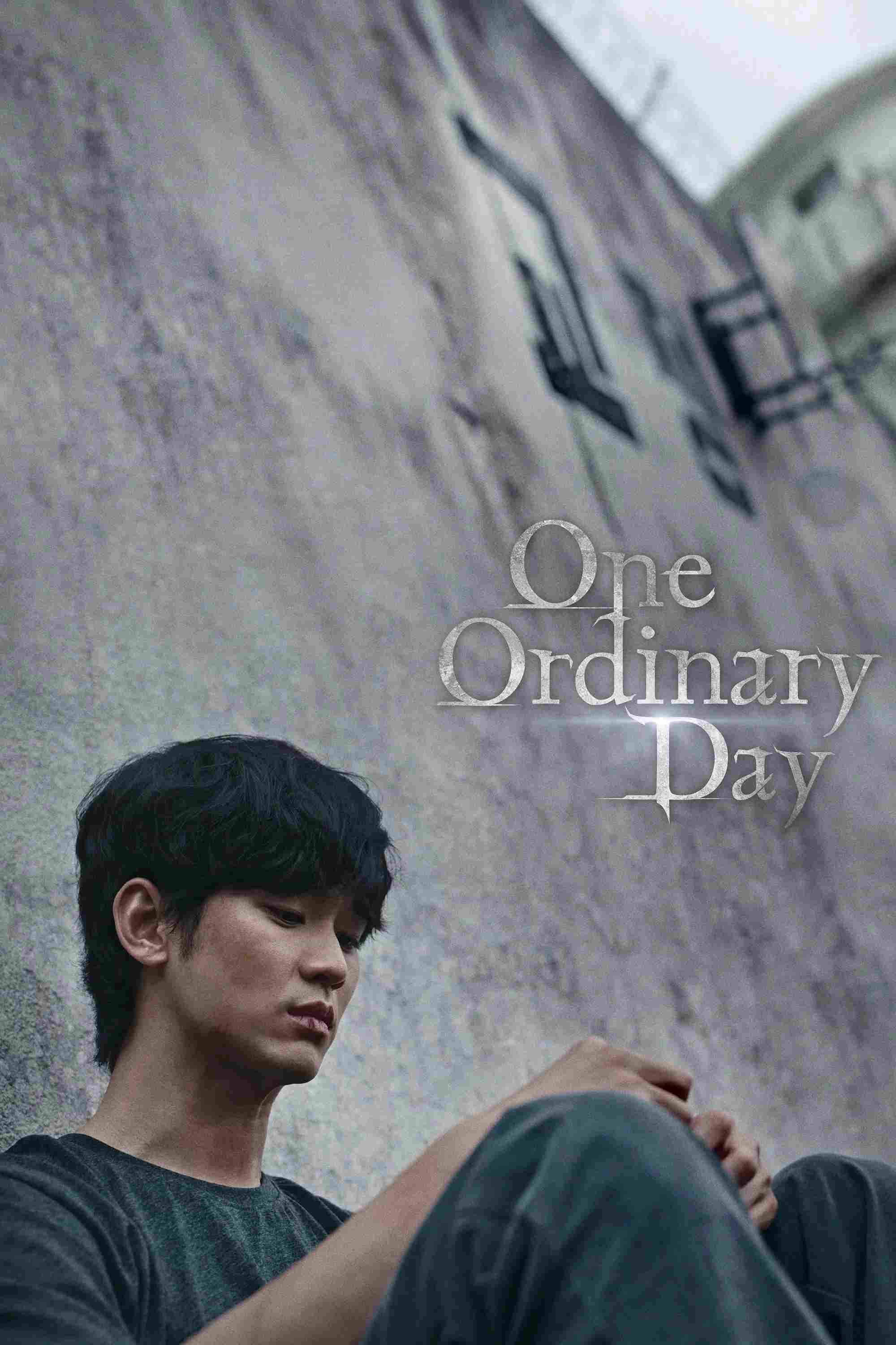 Poster chính thức của phim Phim Hình Sự, Phim Tâm Lý "Một Ngày Nọ" (One Ordinary Day - 2021), với sự tham gia của diễn viên Kim Soo-hyun và Cha Seung-won.