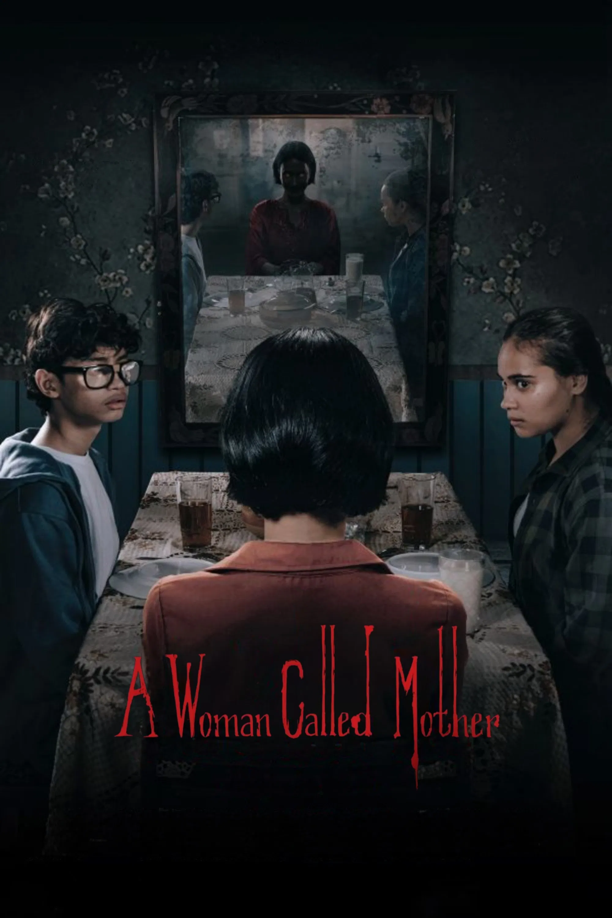 Poster chính thức của phim Phim Kinh Dị, Phim Tâm Lý "Một người phụ nữ tên là Mẹ" (A Woman Called Mother - 2025), với sự tham gia của diễn viên Artika Sari Devi và Aurora Ribero.