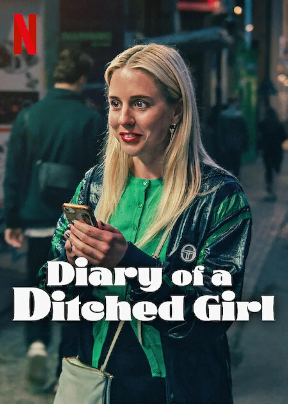 Poster chính thức của phim Phim Hài "Một Nửa Malmö Là Những Gã Đã Bỏ Tôi" (Diary of a Ditched Girl - 2025), với sự tham gia của diễn viên Carla Sehn và Moah Madsen.