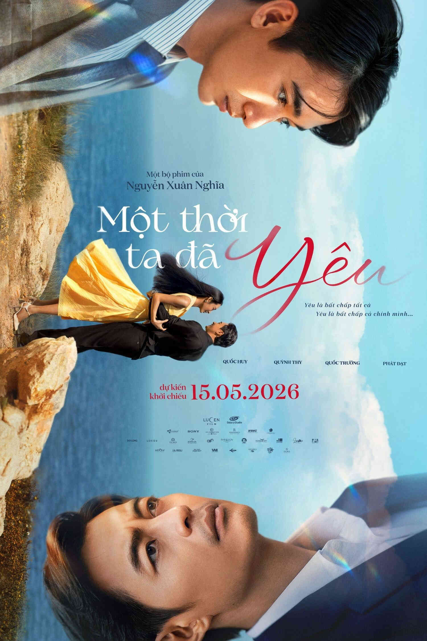 Poster chính thức của phim Phim Tình Cảm "Một Thời Ta Đã Yêu" (Một Thời Ta Đã Yêu - 2026), với sự tham gia của diễn viên Quỳnh Thy và Quốc Trường.
