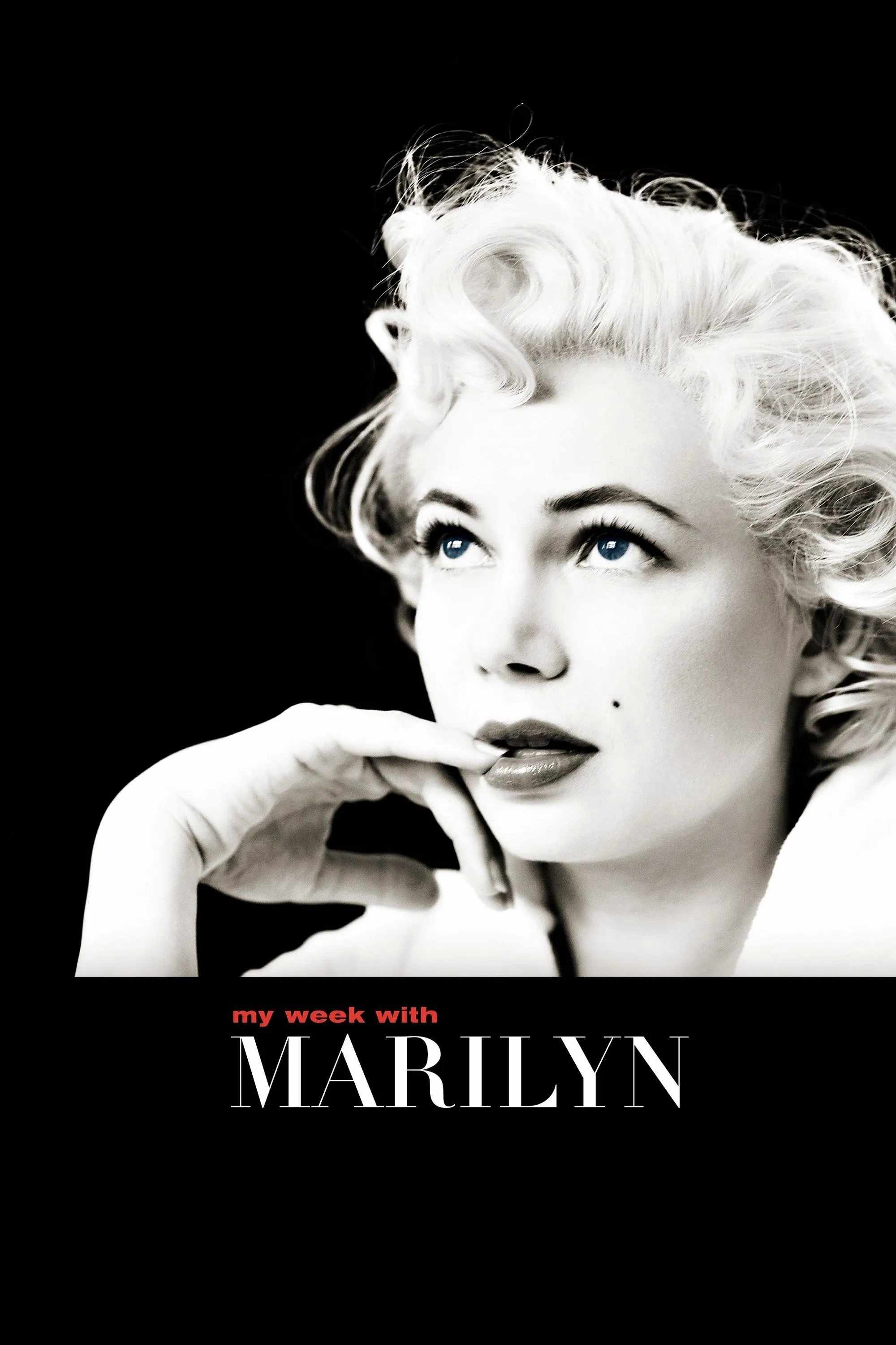 Poster chính thức của phim Phim Tâm Lý, Phim Tình Cảm "Một Tuần Với Kiều Nữ" (My Week with Marilyn - 2011), với sự tham gia của diễn viên Michelle Williams và Kenneth Branagh.