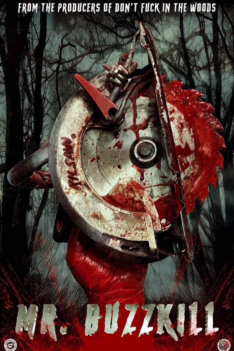 Poster chính thức của phim Phim Kinh Dị "Mr. Buzzkill" (Mr. Buzzkill - 2025).