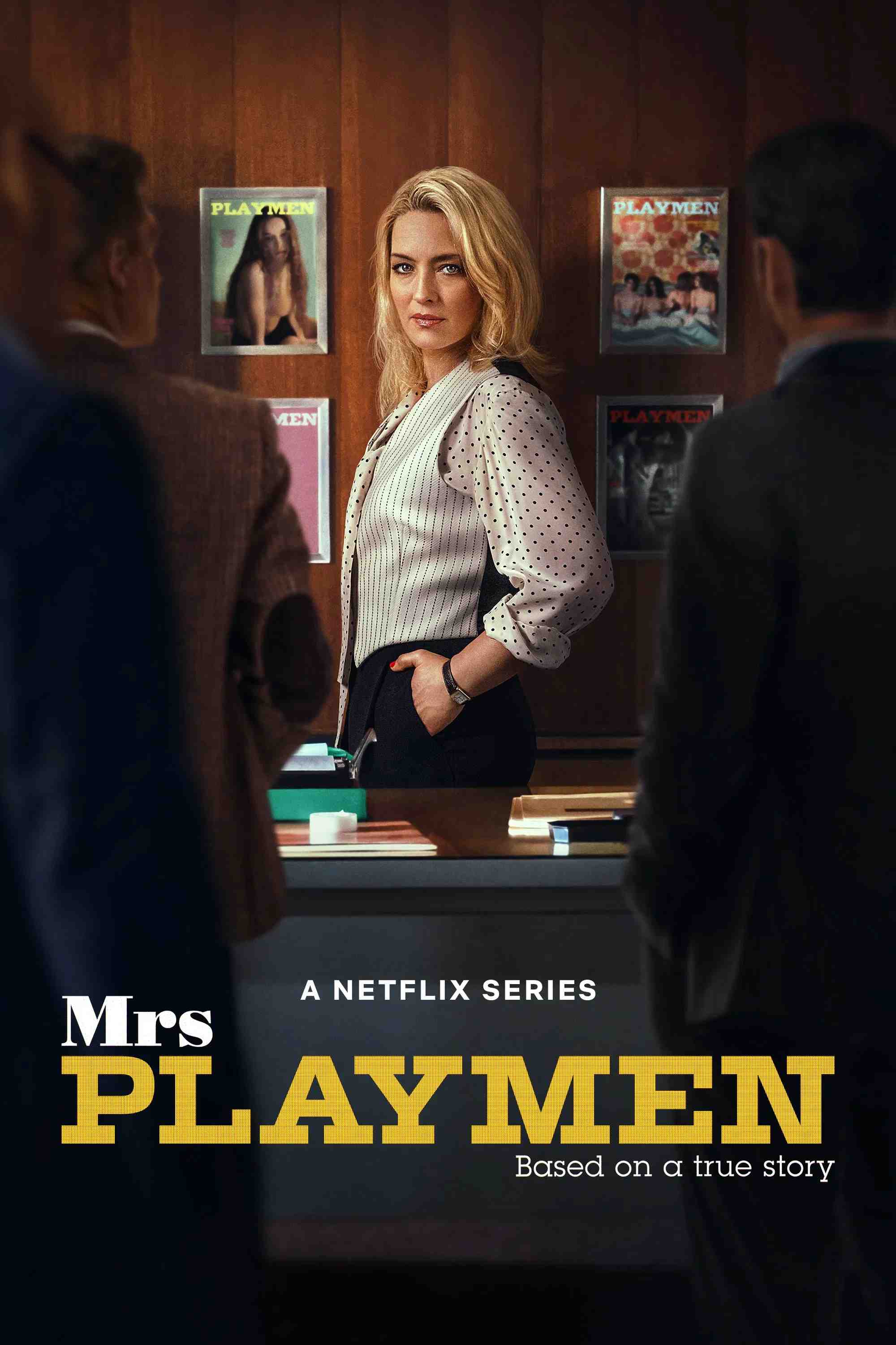Poster chính thức của phim Phim Tâm Lý "Mrs Playmen" (Mrs Playmen - 2025), với sự tham gia của diễn viên Carolina Crescentini và Filippo Nigro.