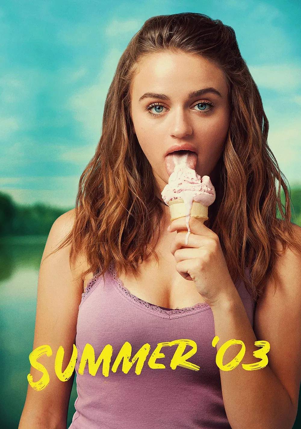 Poster chính thức của phim Phim Hài, Phim Tình Cảm "Mùa Hè Đáng Nhớ" (Summer '03 - 2018), với sự tham gia của diễn viên Joey King và Jack Kilmer.
