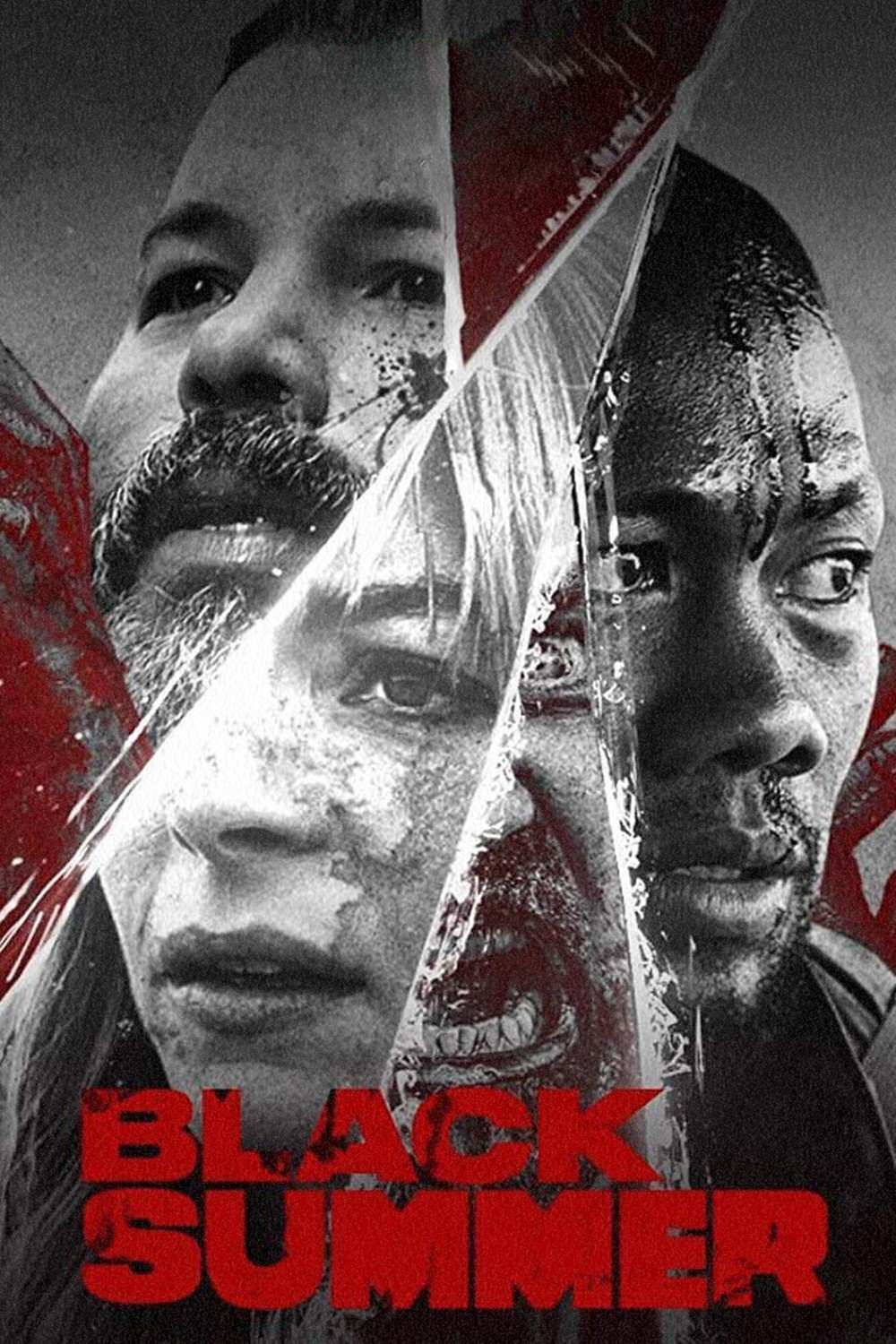 Poster chính thức của phim Phim Viễn Tưởng & Giả Tưởng, Phim Tâm Lý "Mùa Hè Đen (Phần 2)" (Black Summer - 2019), với sự tham gia của diễn viên Jaime King và Christine Lee.