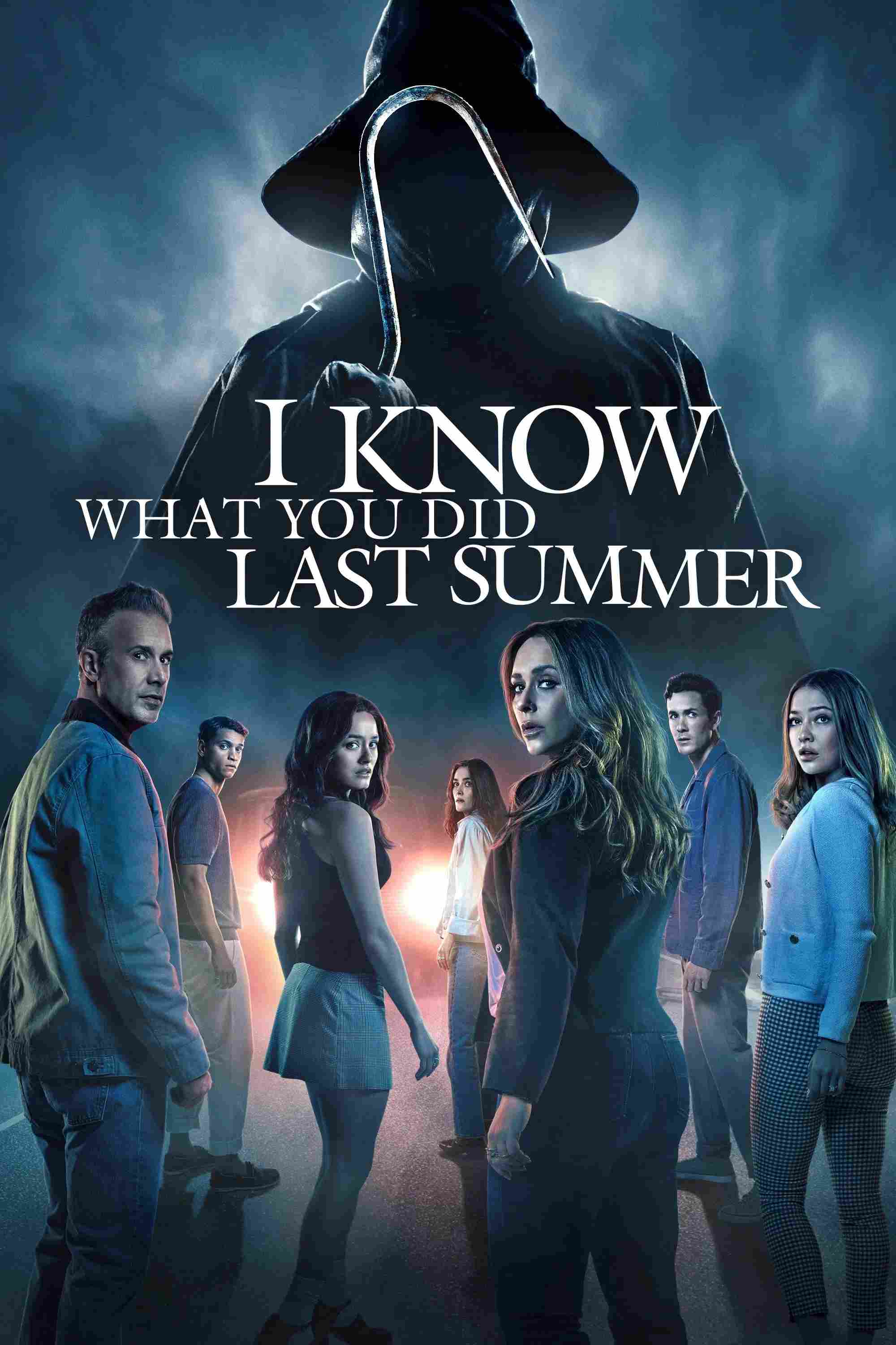 Poster chính thức của phim Phim Kinh Dị, Phim Bí Ẩn "Mùa Hè Kinh Hãi" (I Know What You Did Last Summer - 2025), với sự tham gia của diễn viên Chase Sui Wonders và Madelyn Cline.