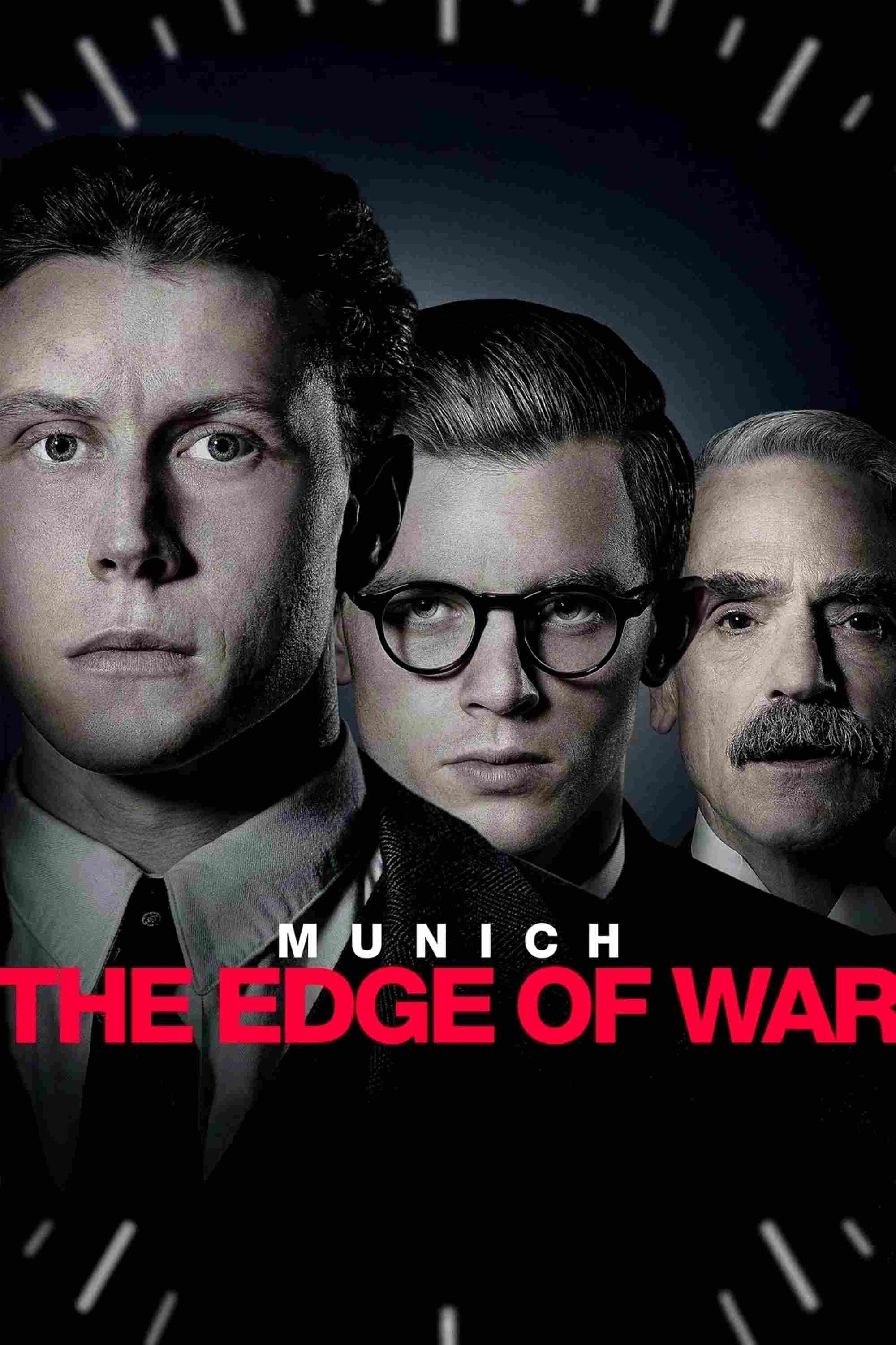 Poster chính thức của phim Phim Tâm Lý, Phim Lịch Sử "Munich – Bờ Vực Chiến Tranh" (Munich – The Edge of War - 2021), với sự tham gia của diễn viên George MacKay và Jannis Niewöhner.