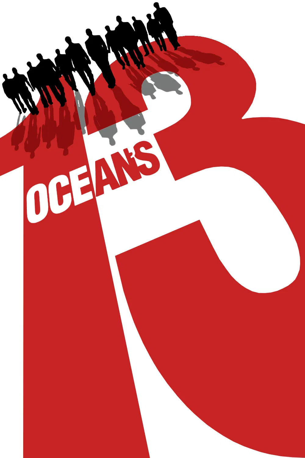 Poster chính thức của phim Phim Hình Sự, Phim Giật Gân "Mười Ba Tên Cướp Thế Kỉ" (Ocean's Thirteen - 2007), với sự tham gia của diễn viên George Clooney và Brad Pitt.