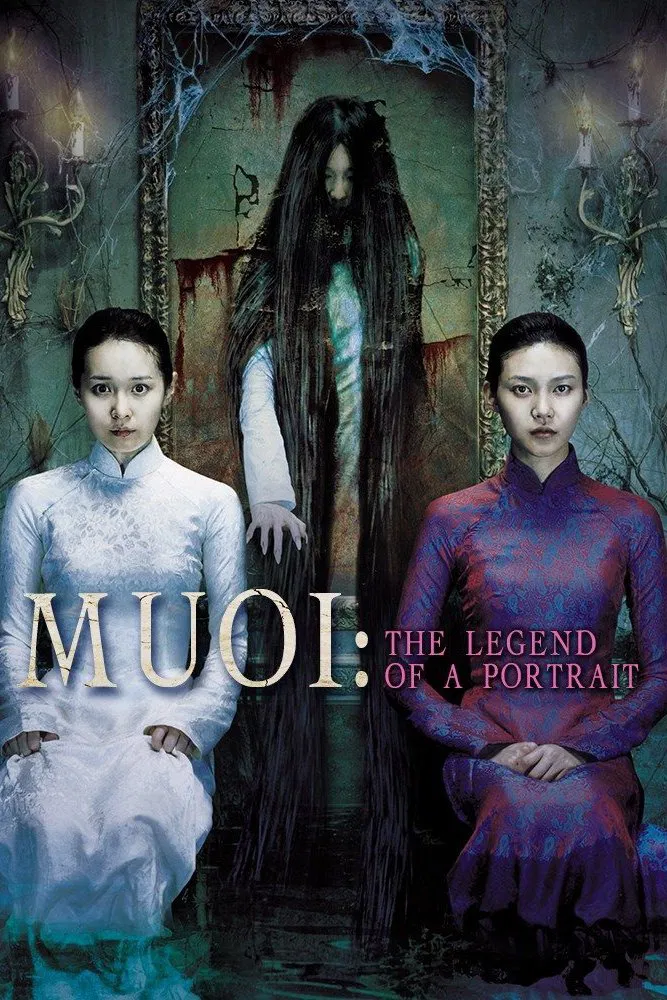 Poster chính thức của phim Phim Tâm Lý, Phim Kinh Dị "Mười" (Muoi: The Legend of a Portrait - 2007), với sự tham gia của diễn viên Jo An và Cha Ye-ryun.