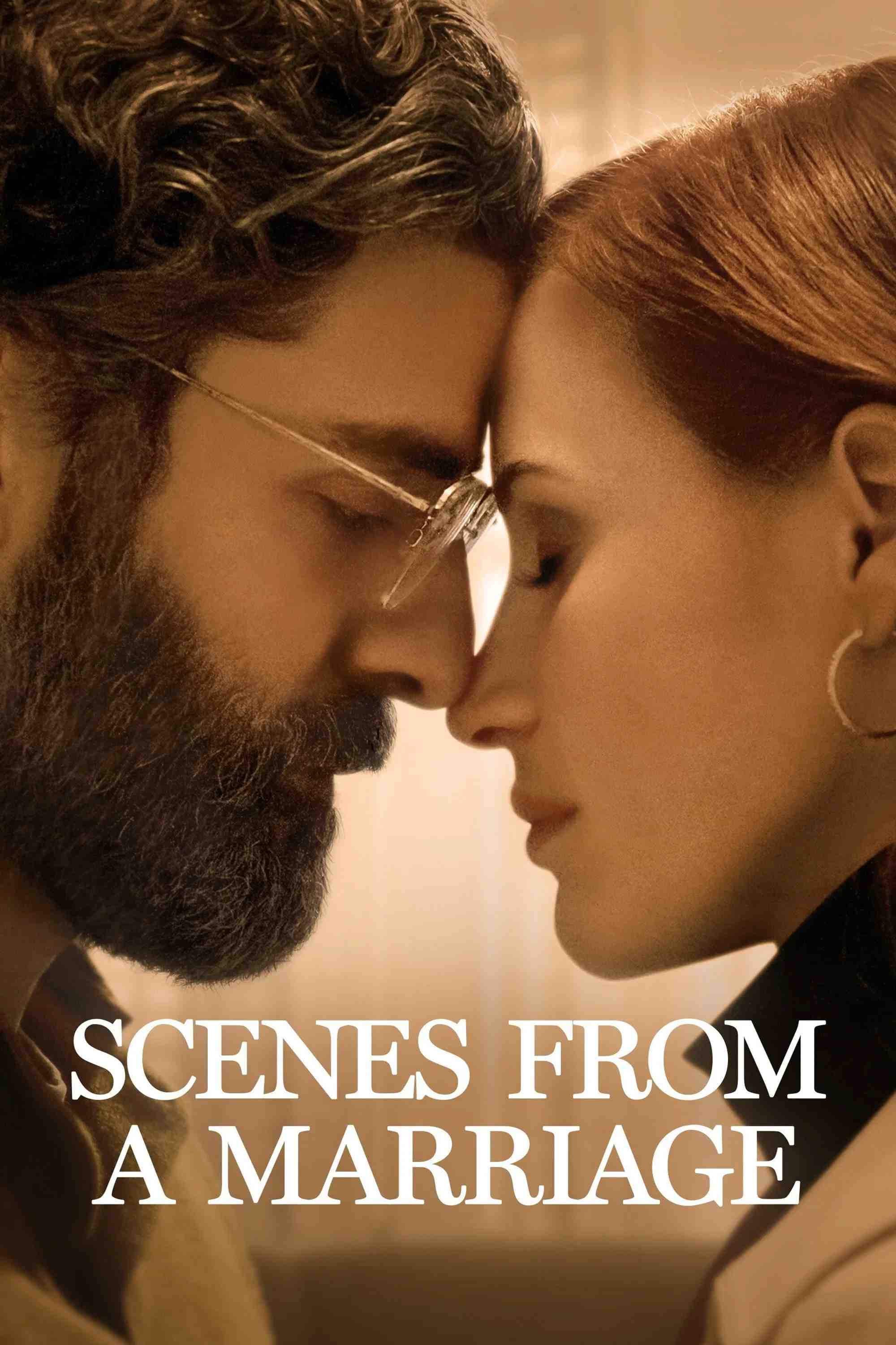 Poster chính thức của phim Phim Tâm Lý "Muôn Mặt Hôn Nhân" (Scenes from a Marriage - 2021), với sự tham gia của diễn viên Jessica Chastain và Oscar Isaac.