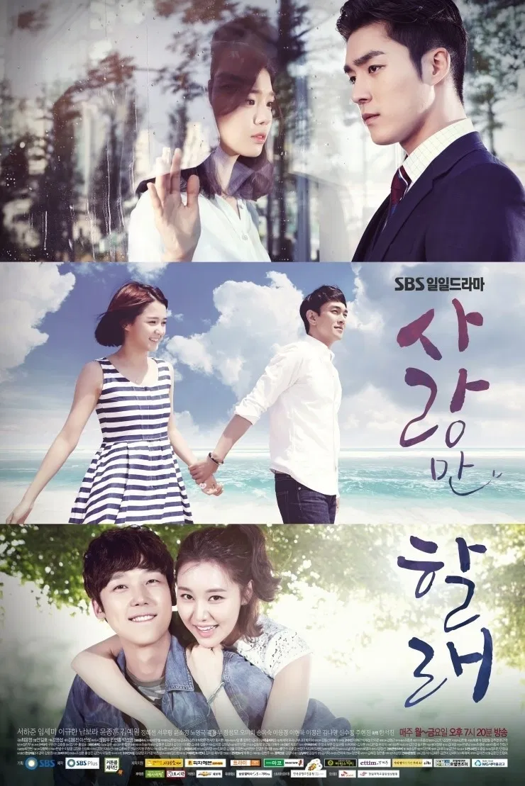 Poster chính thức của phim Phim Gia Đình, Phim Tình Cảm "Muôn Nẻo Tình Yêu" (Only Love - 2014), với sự tham gia của diễn viên Seo Ha-jun và Lim Se-mi.