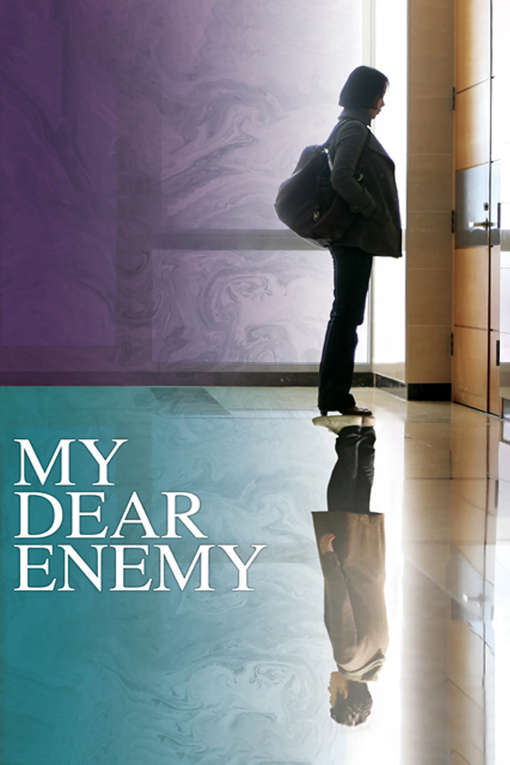 Poster chính thức của phim Phim Hài, Phim Tình Cảm "My Dear Enemy" (My Dear Enemy - 2008), với sự tham gia của diễn viên Jeon Do-yeon và Ha Jung-woo.