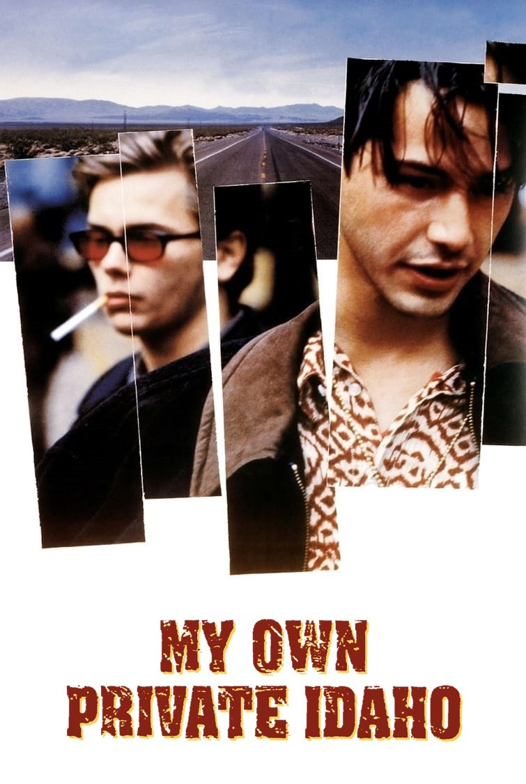 Poster chính thức của phim Phim Tâm Lý "My Own Private Idaho" (My Own Private Idaho - 1991), với sự tham gia của diễn viên River Phoenix và Keanu Reeves.