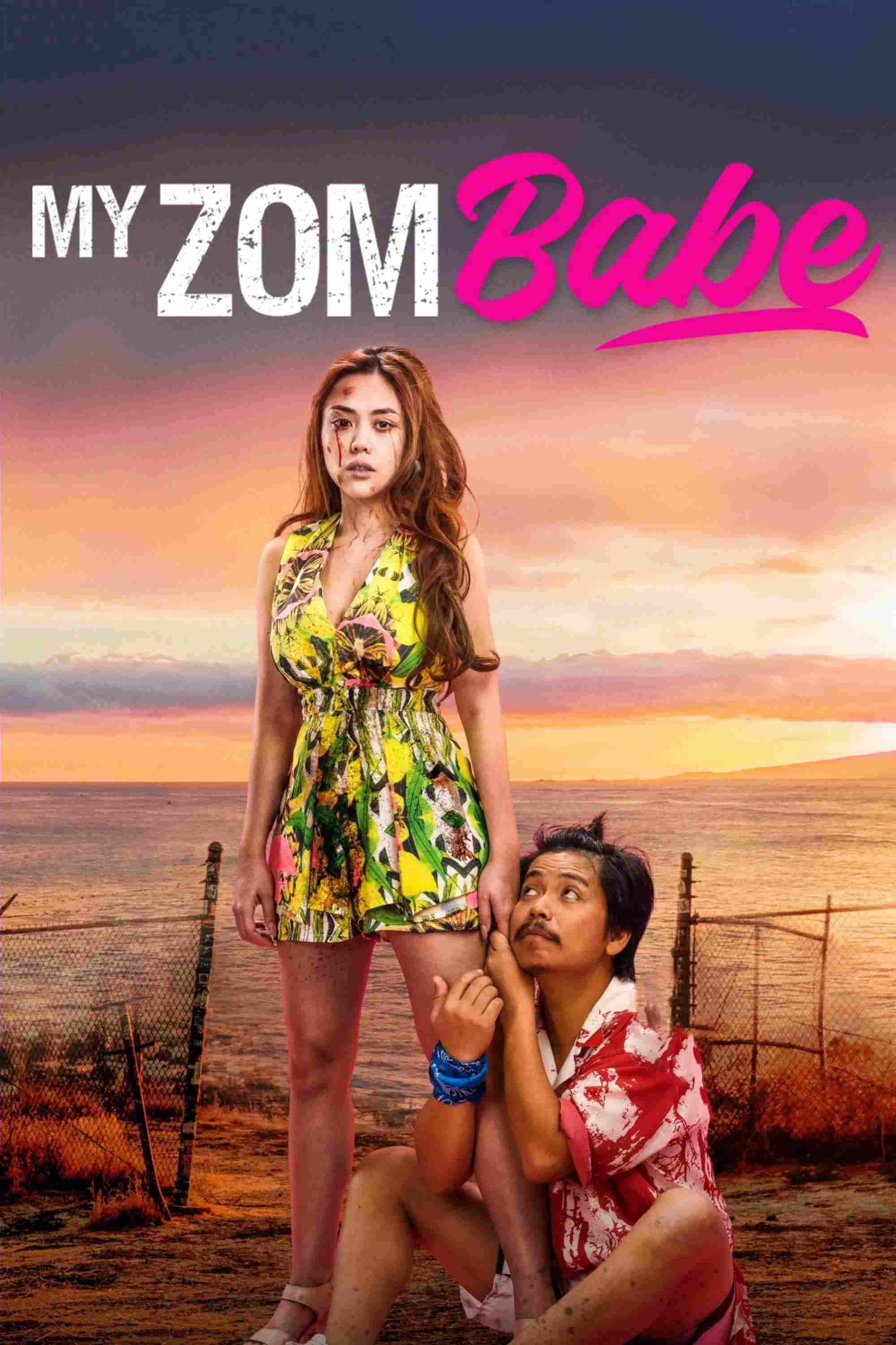 Poster chính thức của phim Phim Tình Cảm, Phim Hài "My Zombabe" (My Zombabe - 2024), với sự tham gia của diễn viên Empoy Marquez và Kim Molina.