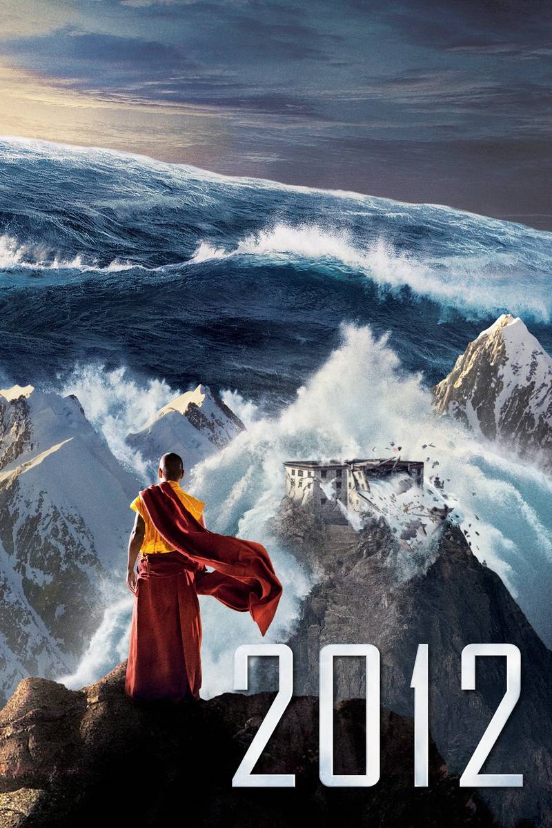 Poster chính thức của phim Phim Hành Động, Phim Phiêu Lưu "Năm Đại Họa 2012" (2012 - 2009), với sự tham gia của diễn viên John Cusack và Amanda Peet.