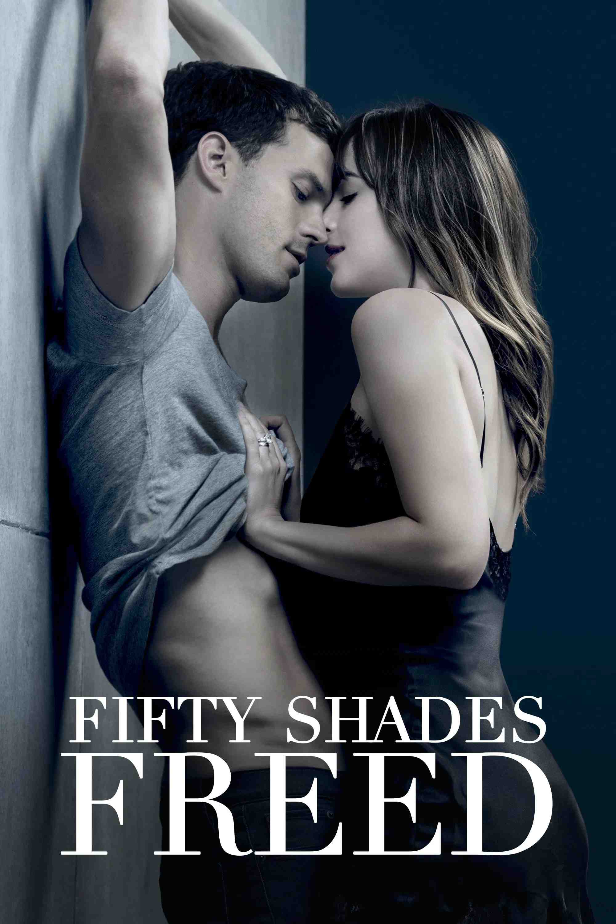 Poster chính thức của phim Phim Tâm Lý, Phim Tình Cảm "Năm Mươi Sắc Thái: Tự Do" (Fifty Shades Freed - 2018), với sự tham gia của diễn viên Dakota Johnson và Jamie Dornan.