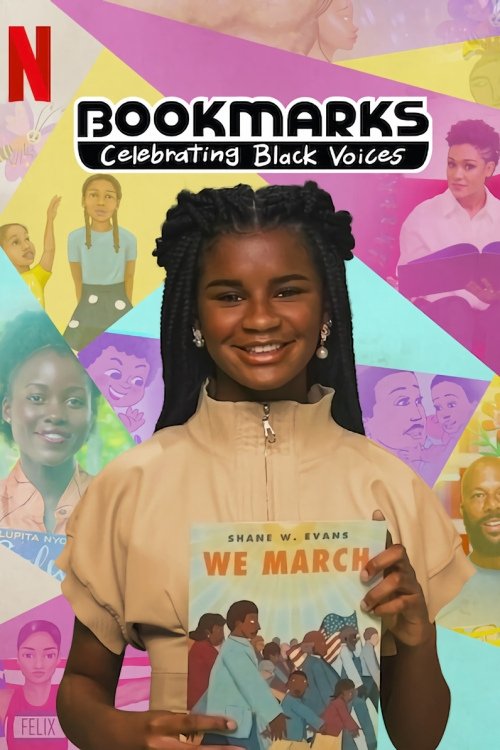 Poster chính thức của phim Phim Thiếu Nhi, Phim Gia Đình "Năm phút đọc cho bé" (Bookmarks: Celebrating Black Voices - 2020).
