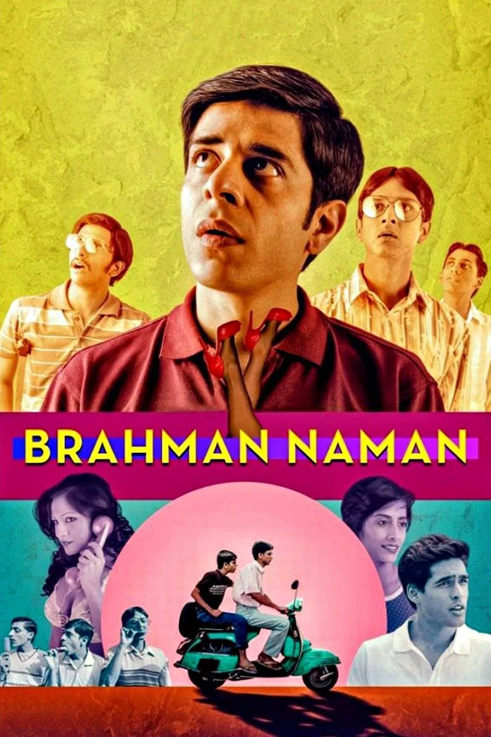 Poster chính thức của phim Phim Hài "Naman còn trinh" (Brahman Naman - 2016), với sự tham gia của diễn viên Shashank Arora và Tanmay Dhanania.