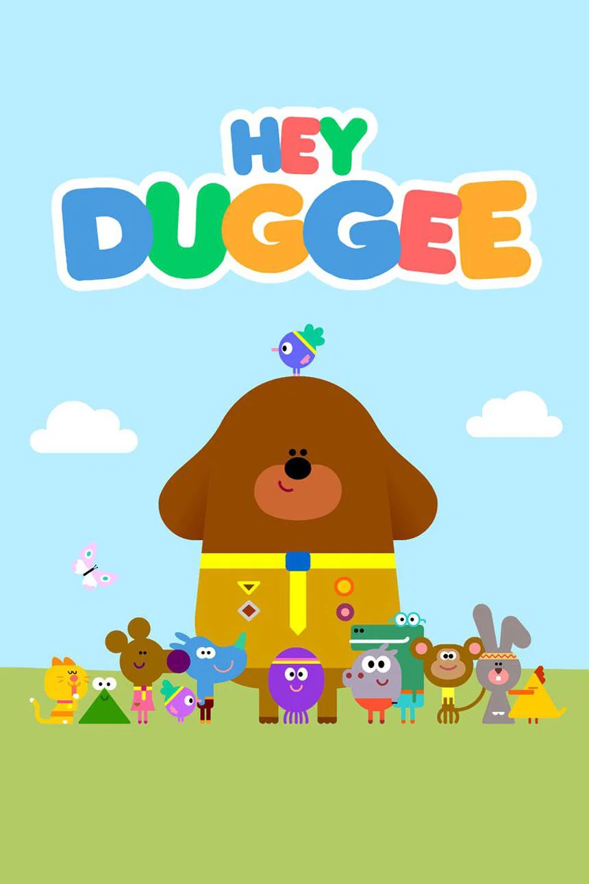 Poster chính thức của phim Phim Hoạt Hình, Phim Thiếu Nhi "Này Duggee (Phần 3)" (Hey Duggee - 2014), với sự tham gia của diễn viên Alexander Armstrong và Sander Jones.