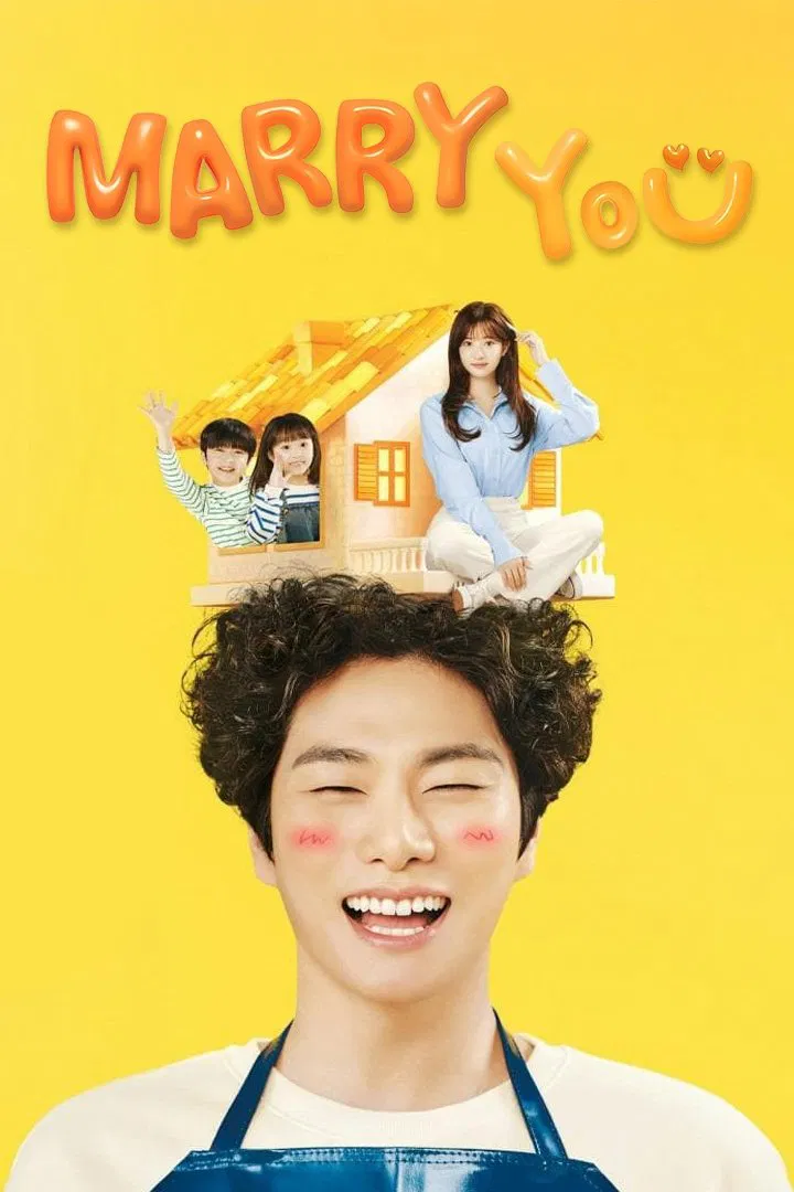 Poster chính thức của phim Phim Tâm Lý, Phim Hài "Nên Duyên Vợ Chồng" (Marry YOU - 2024), với sự tham gia của diễn viên Lee Yi-kyung và Jo Soo-min.