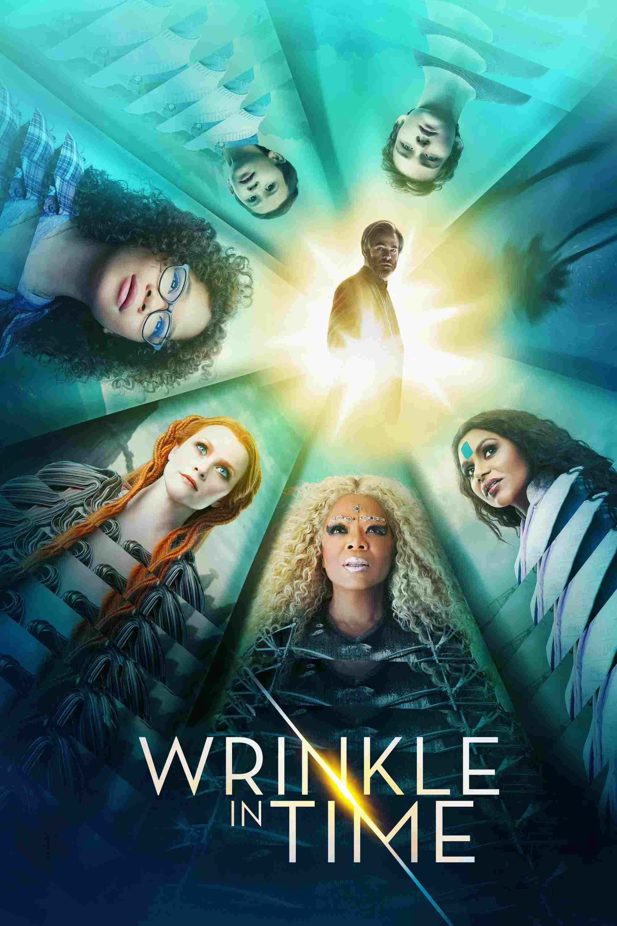 Poster chính thức của phim Phim Phiêu Lưu, Phim Viễn Tưởng "Nếp Gấp Thời Gian" (A Wrinkle in Time - 2018), với sự tham gia của diễn viên Storm Reid và Oprah Winfrey.