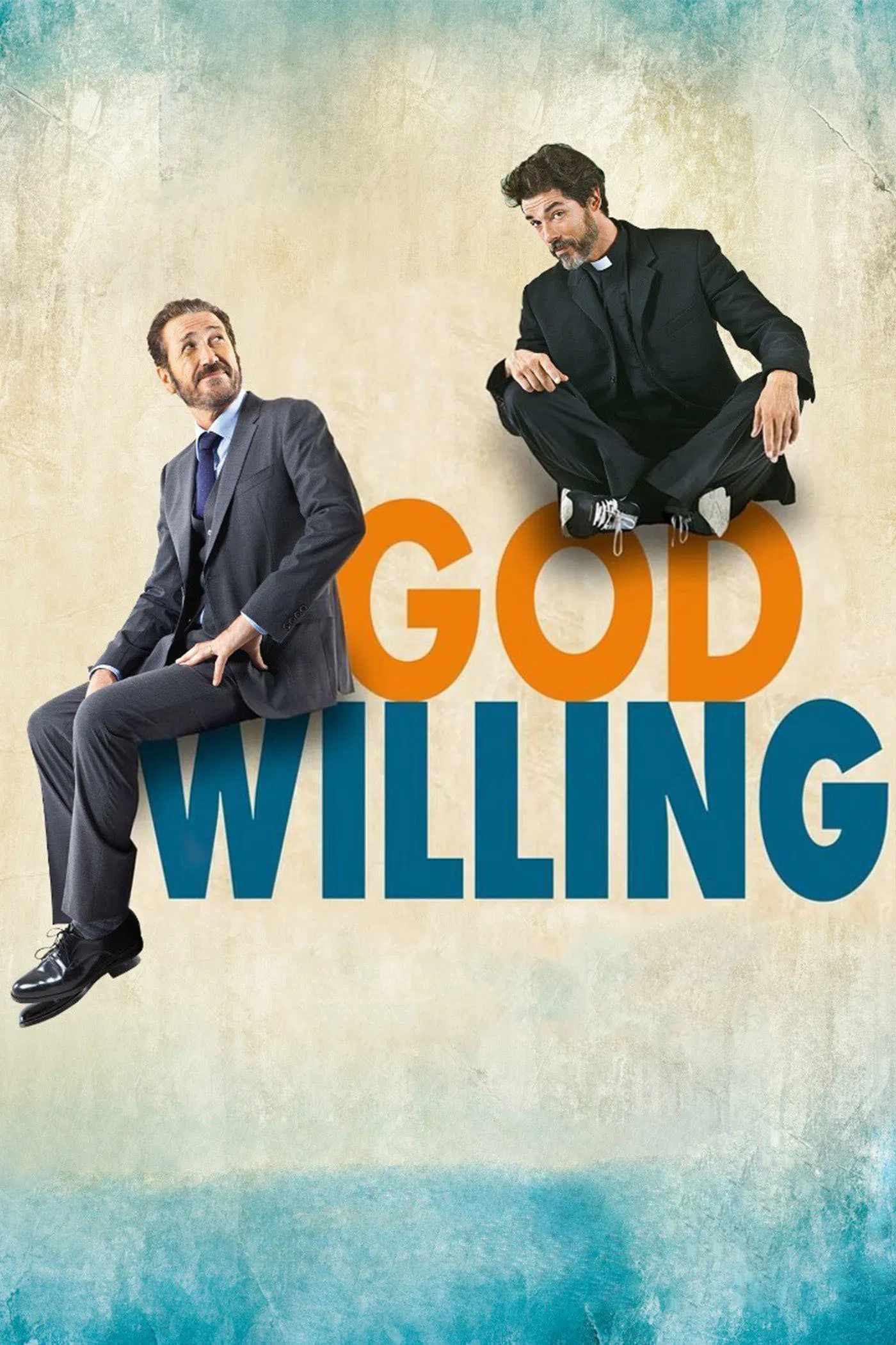 Poster chính thức của phim Phim Hài "Nếu Đức Chúa Muốn" (God Willing - 2015), với sự tham gia của diễn viên Marco Giallini và Alessandro Gassmann.
